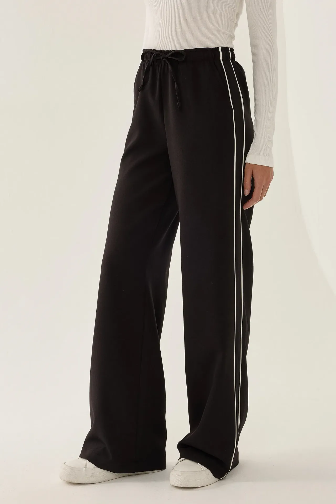 High Waist Wide Leg Sweatpants