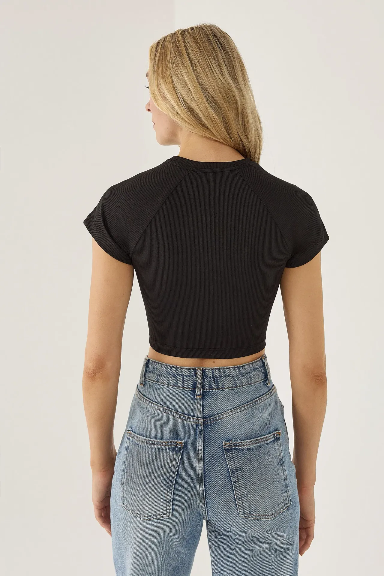 Ruched Detail Crop Top