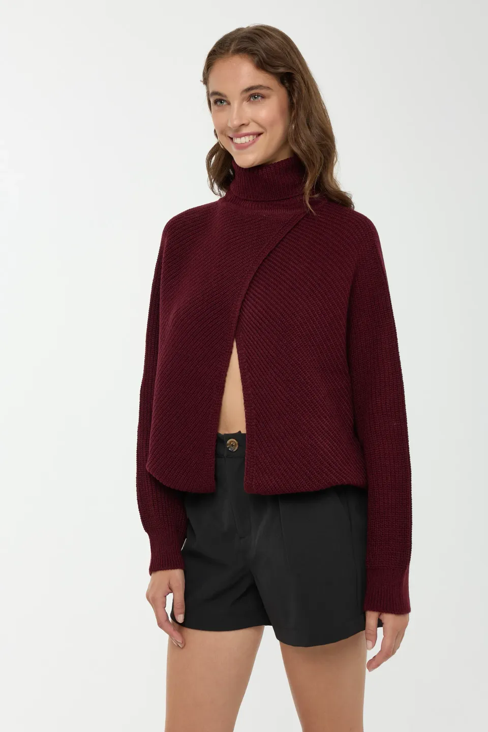 Turtleneck Long Sleeve Sweater