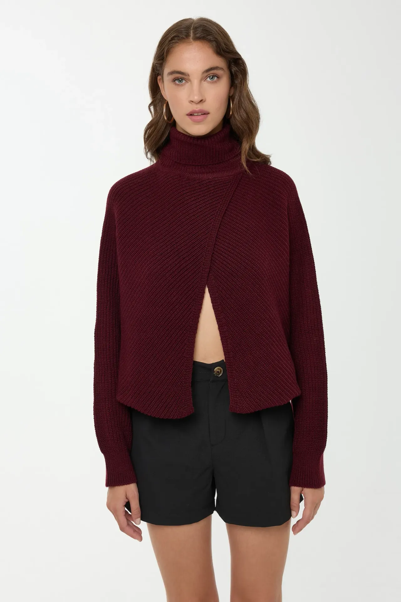 Turtleneck Long Sleeve Sweater