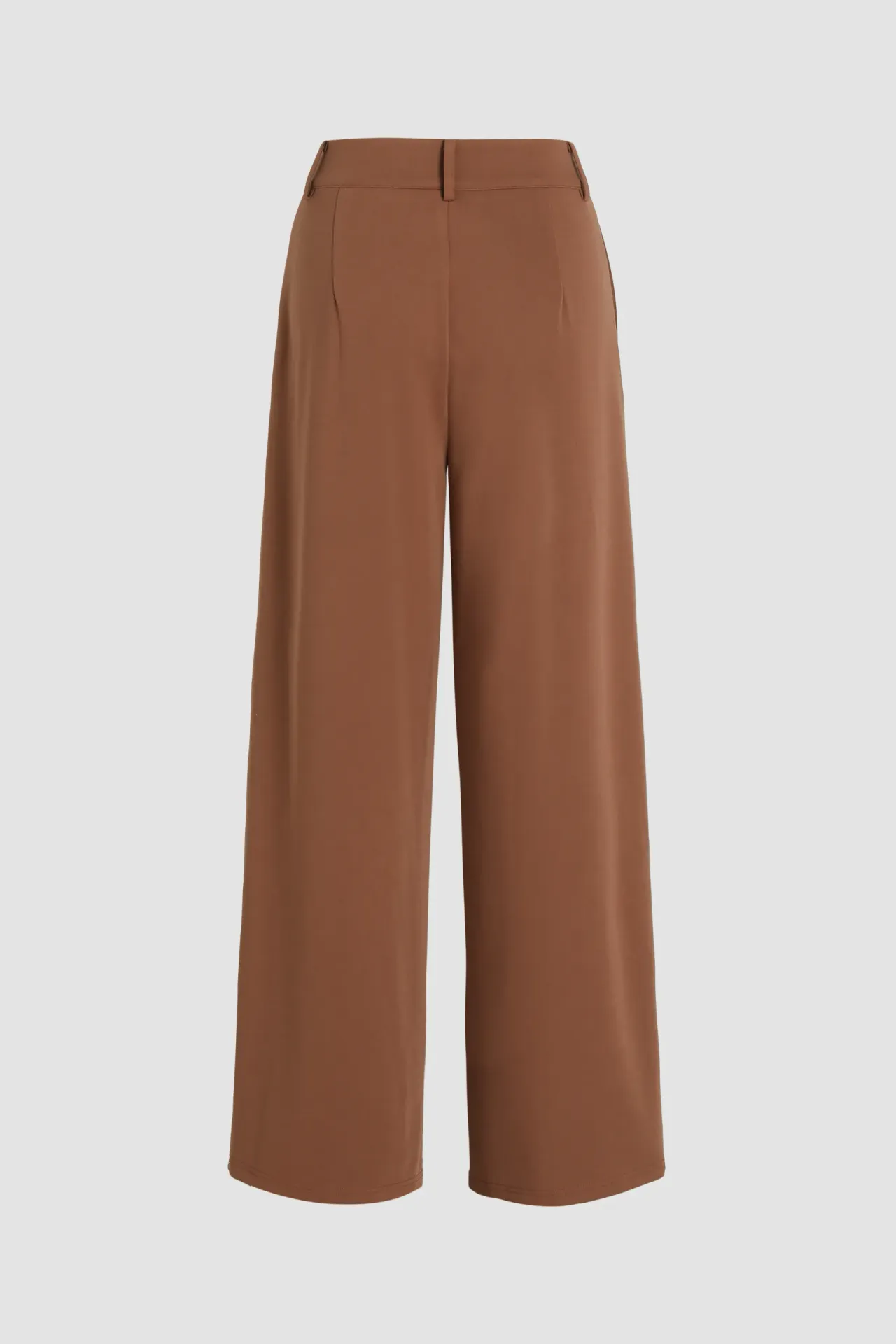 High Waist Straight Leg Pants