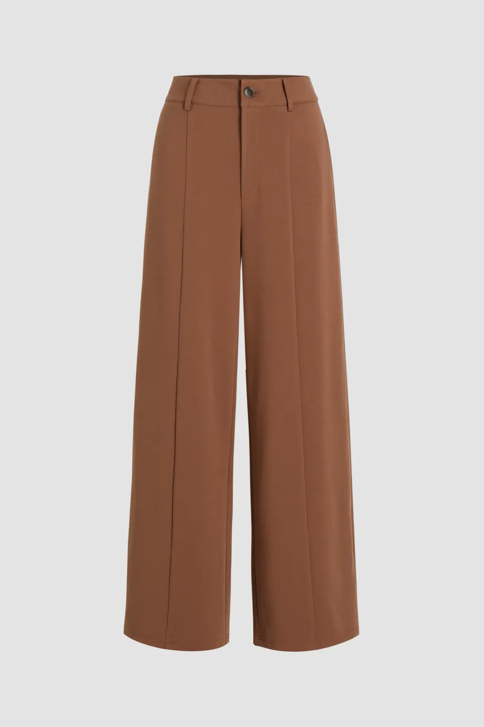 High Waist Straight Leg Pants