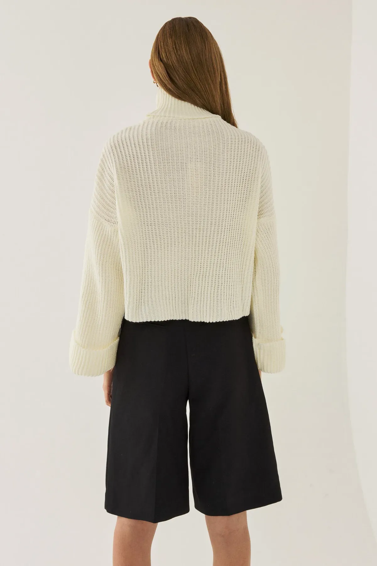 Oversized High-Neck Sweater 4