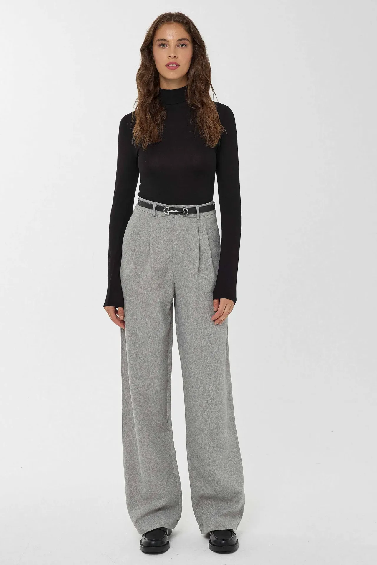 High Waist Wide Leg Pants