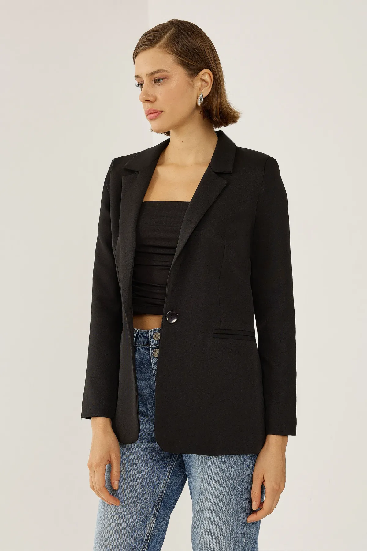 Woven Classic Blazer 3