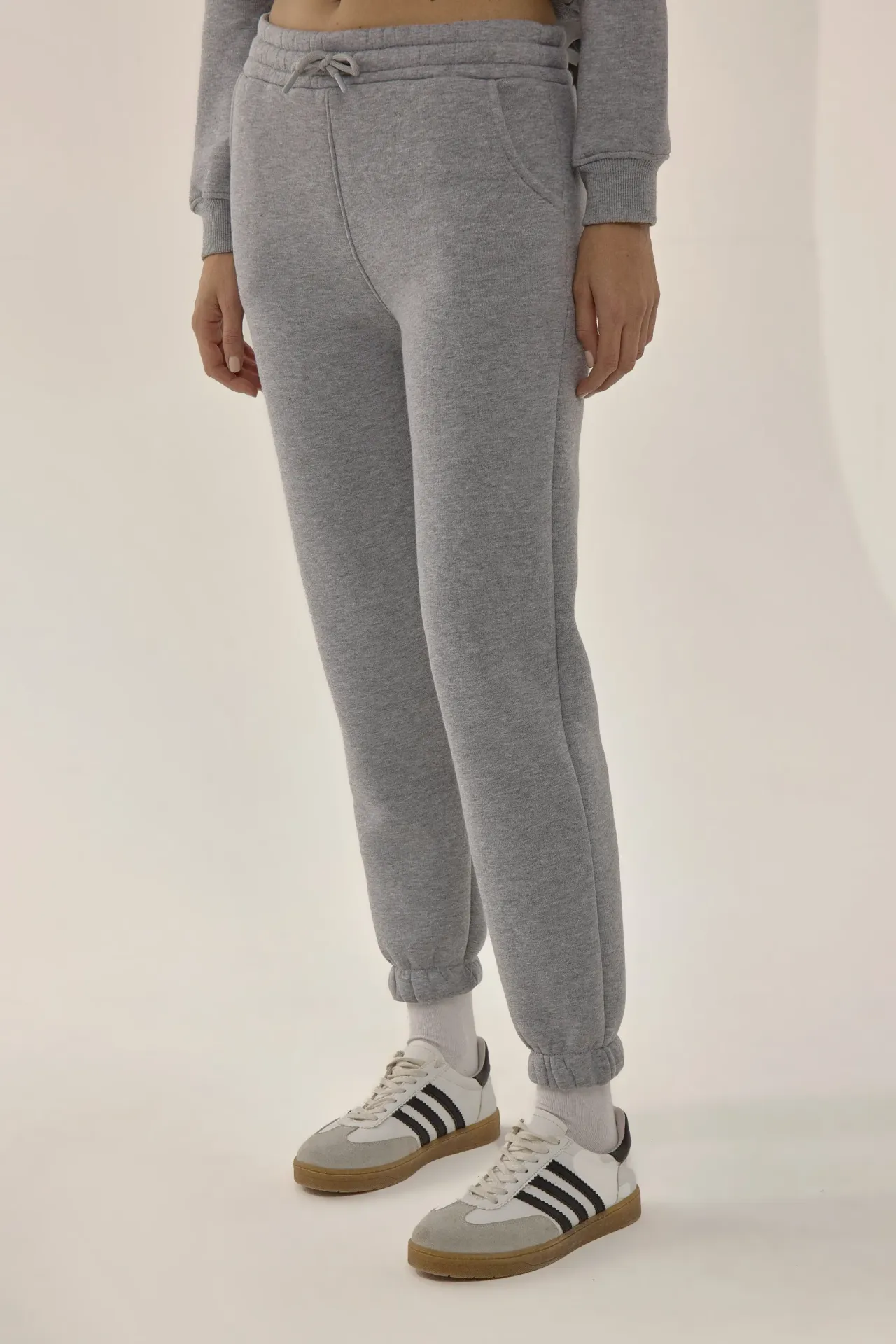 Elastic Waist Jogger Sweatpants