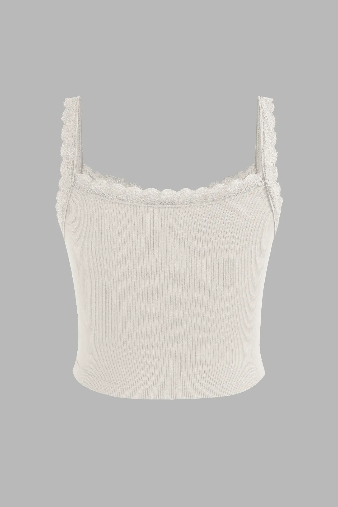 Lace Detailed Cropped Top