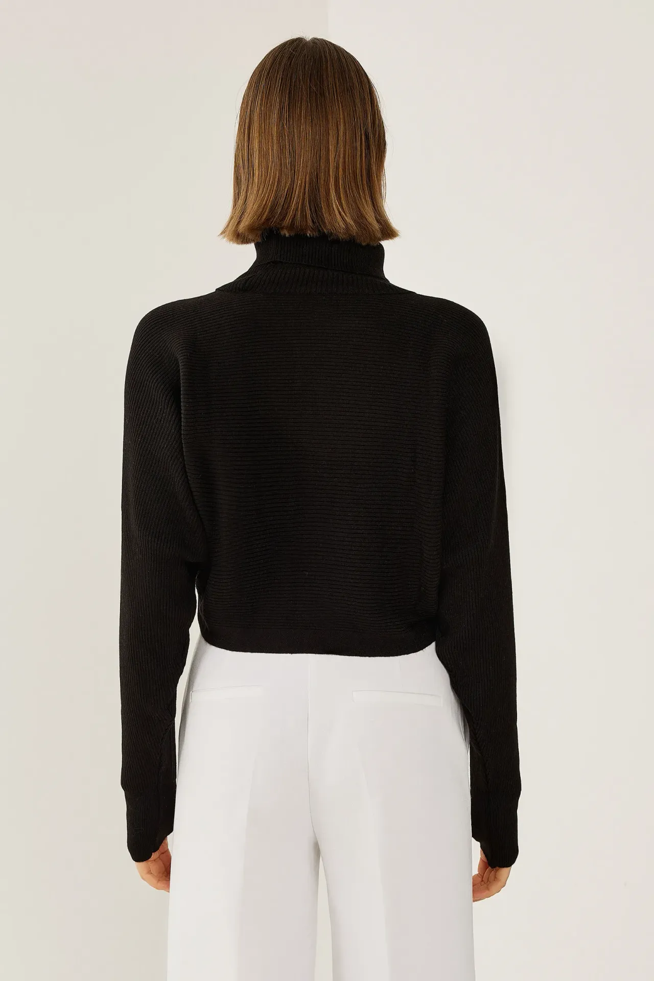 Relaxed Fit Turtleneck Sweater