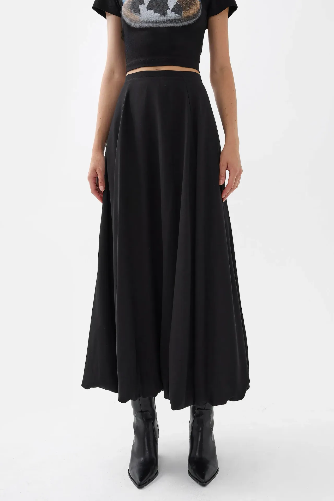 Balloon Maxi Skirt