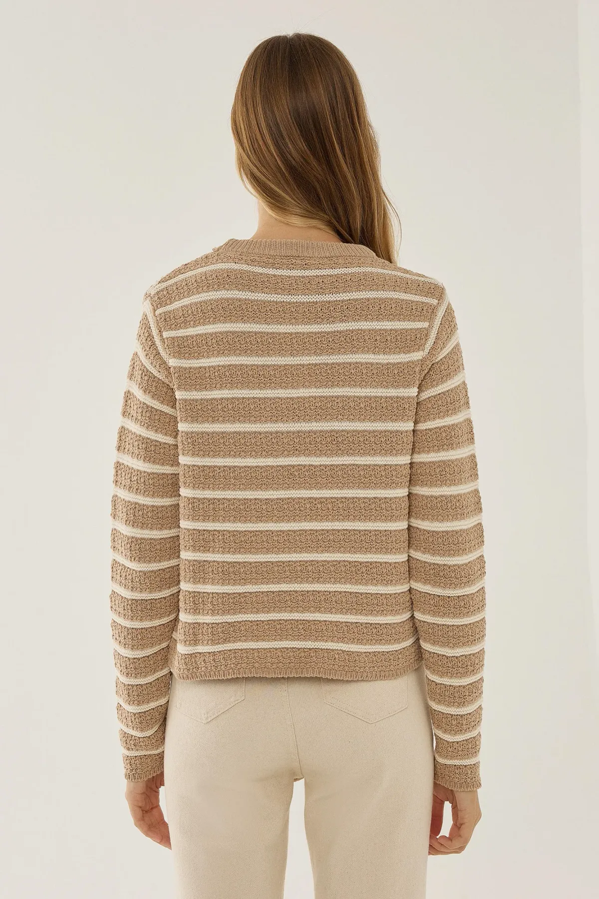 Striped Knitted Sweater 5