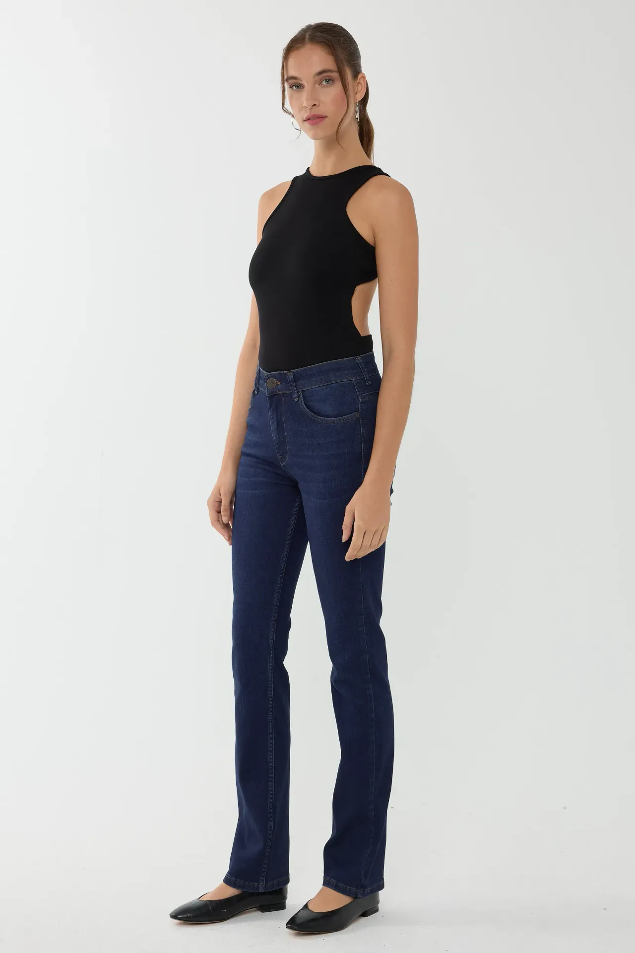 High Waist Slim Fit  Jeans