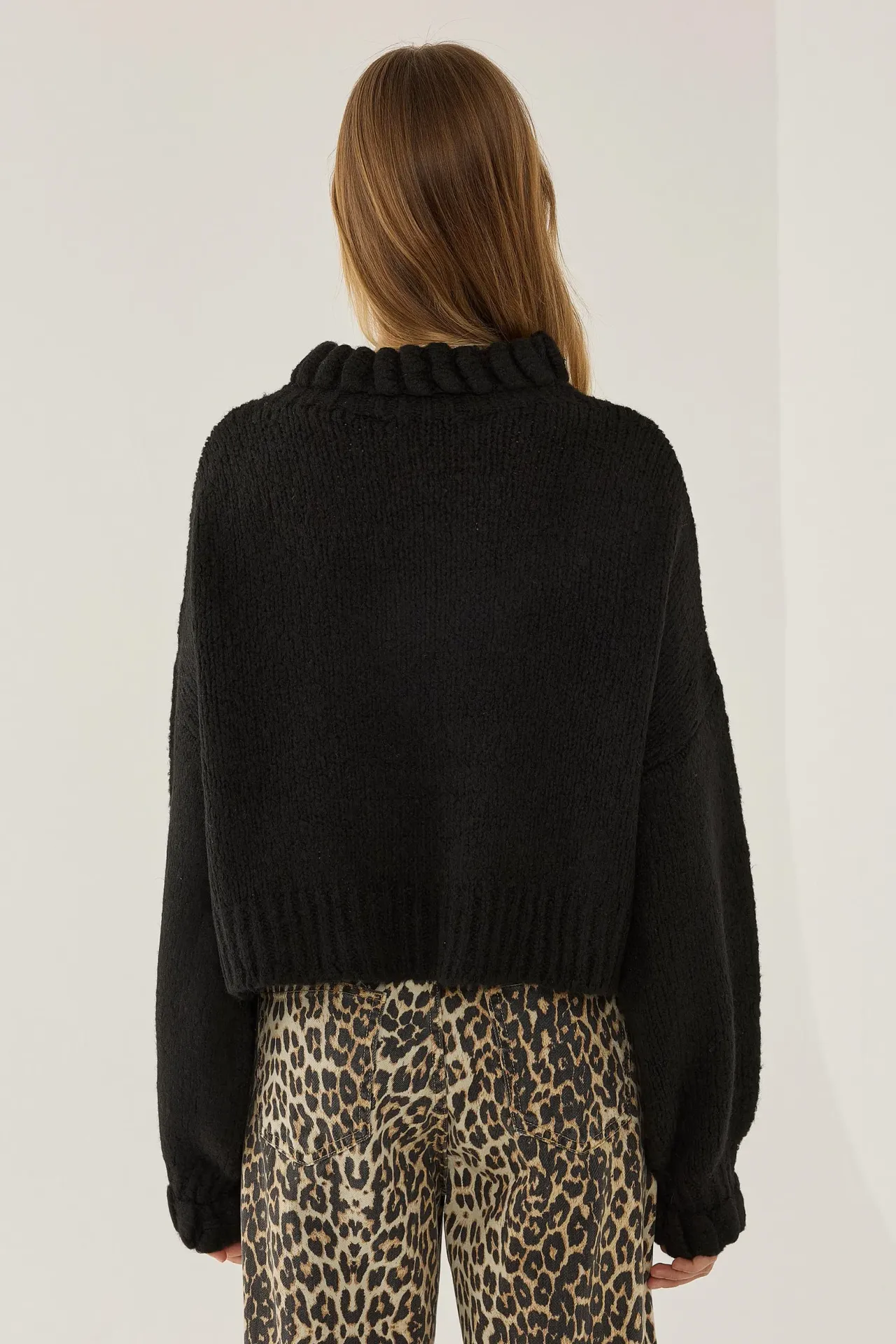 Knit Crew Neck Sweater