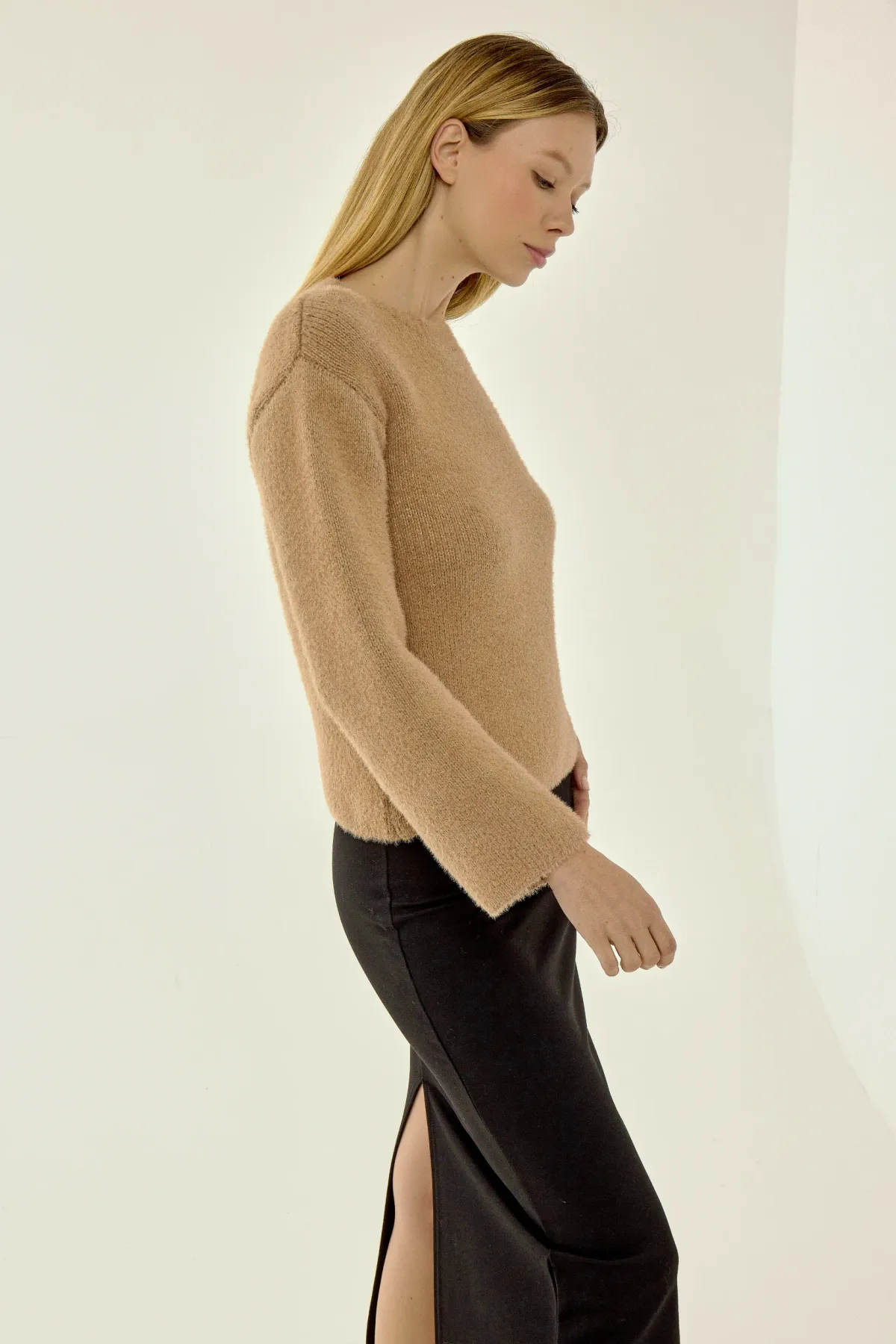 Textured Knit Sweater 4