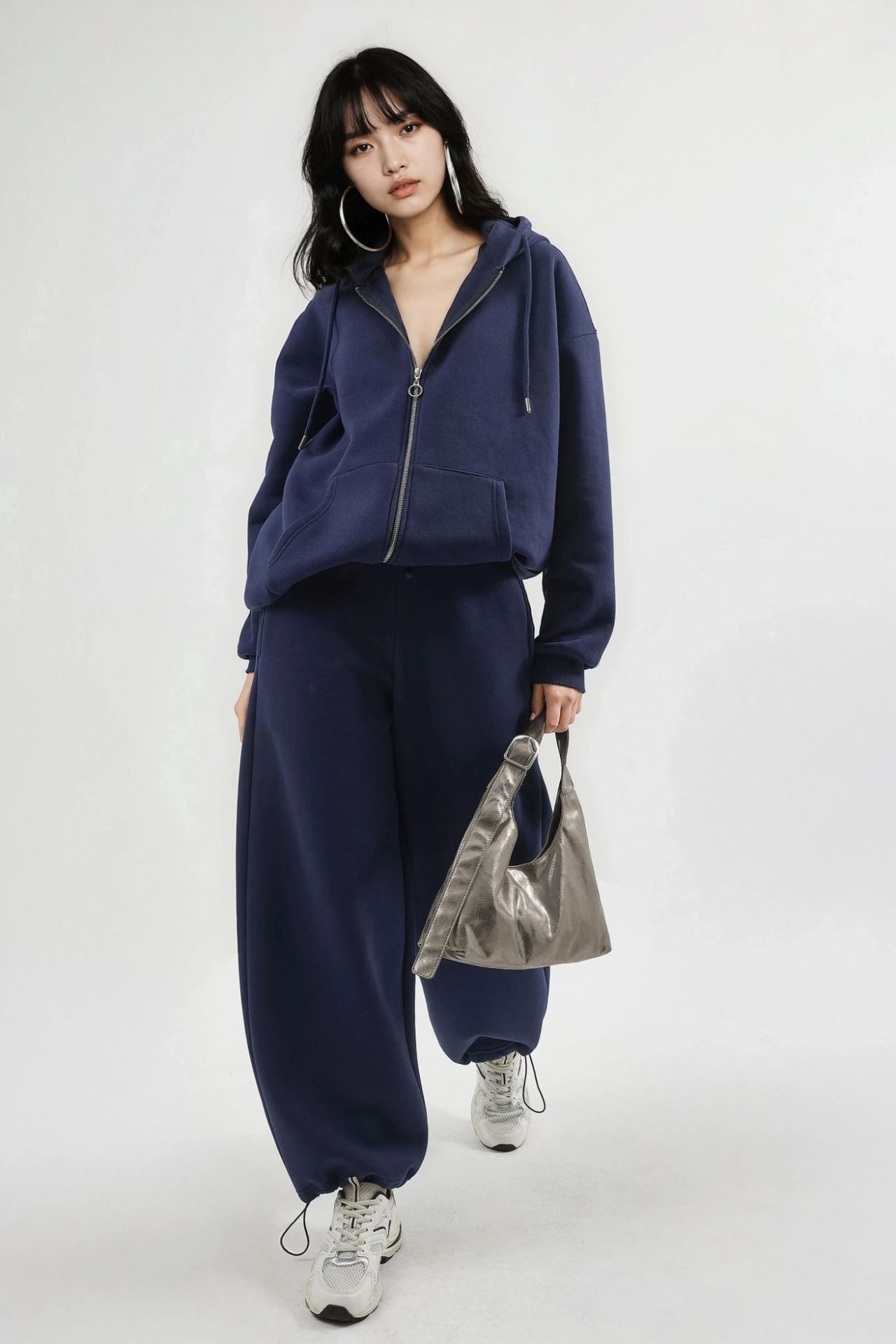 BUSEM Women's Long Fleece Sweatpants 1