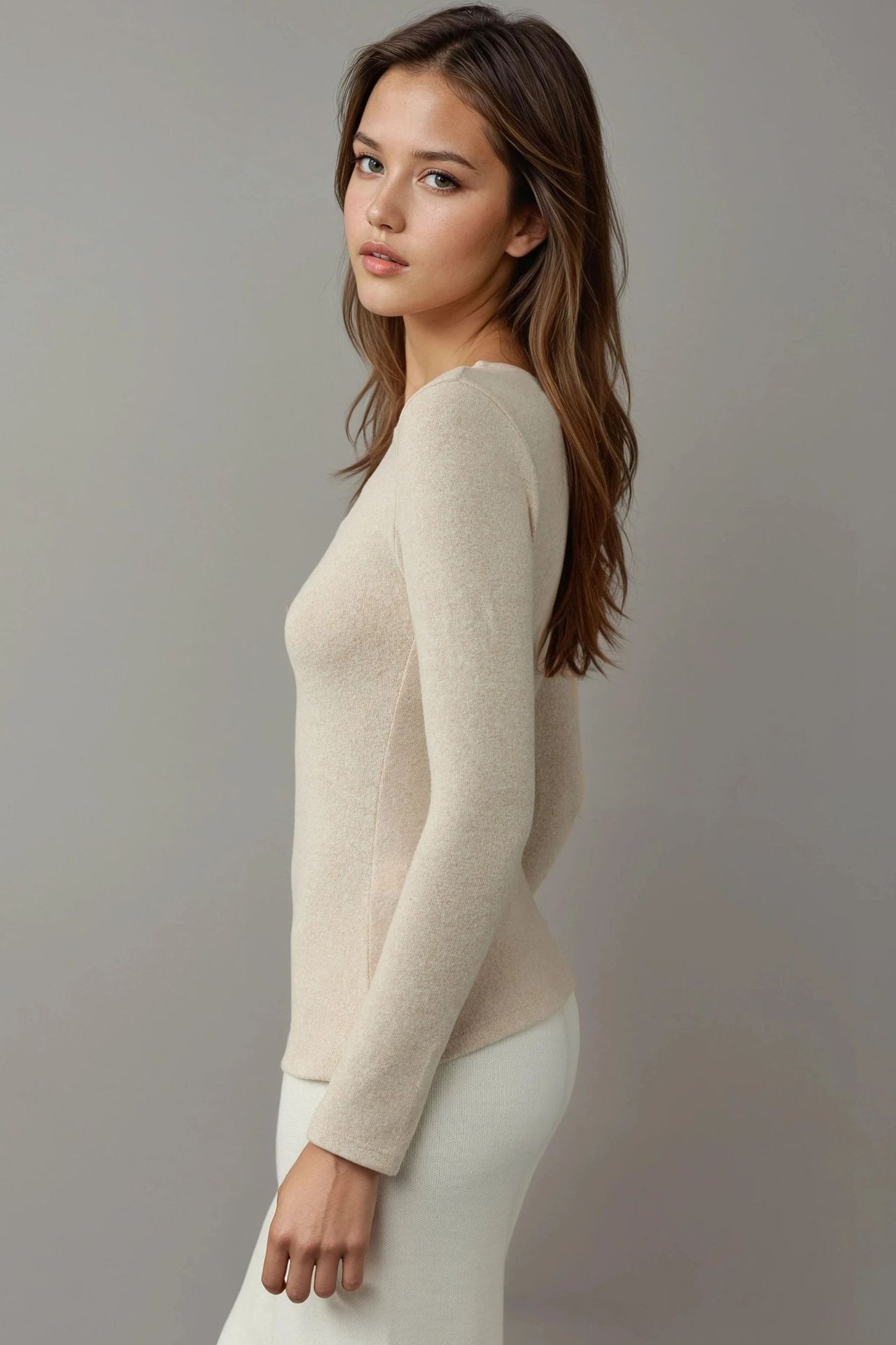 Viscose Blended Basic Top 3