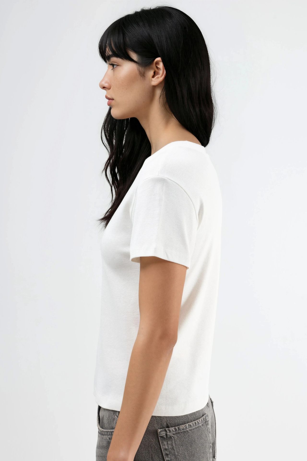 BUSEM Stone Detailed Crew Neck T-Shirt 3