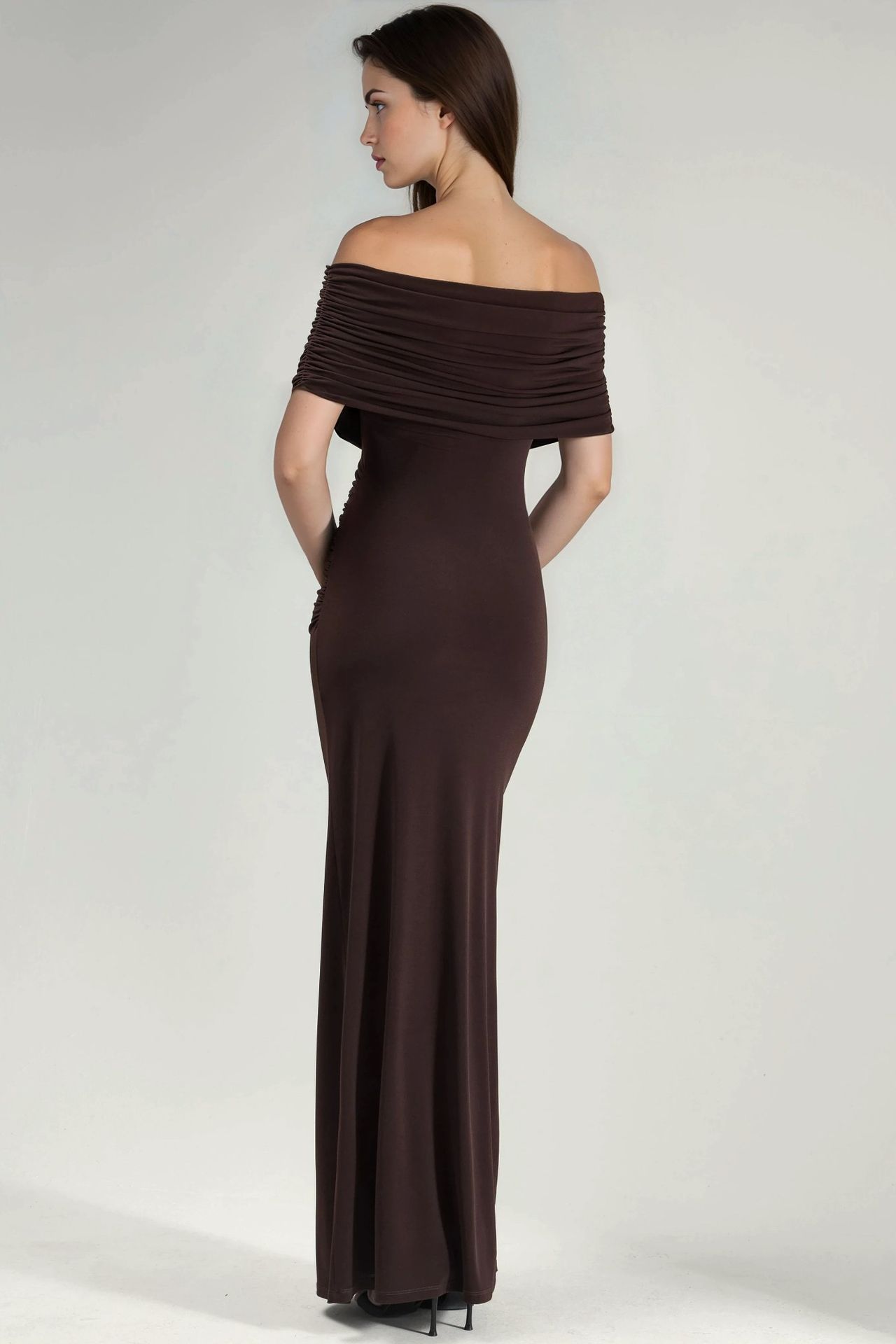 Strapless Maxi Bodycon Dress 5