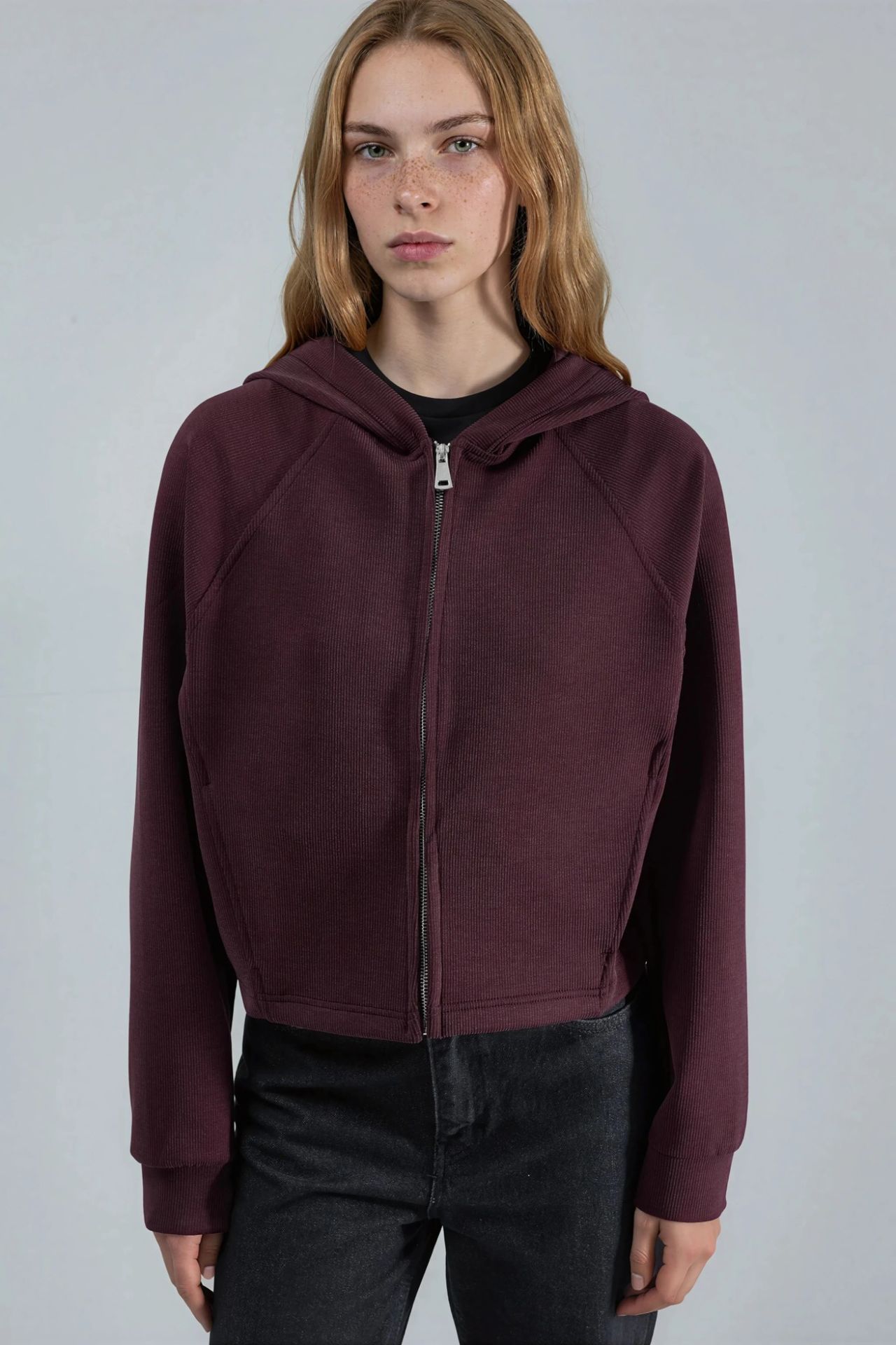 BUSEM Hooded Full-Zip Jacket with Pockets 6