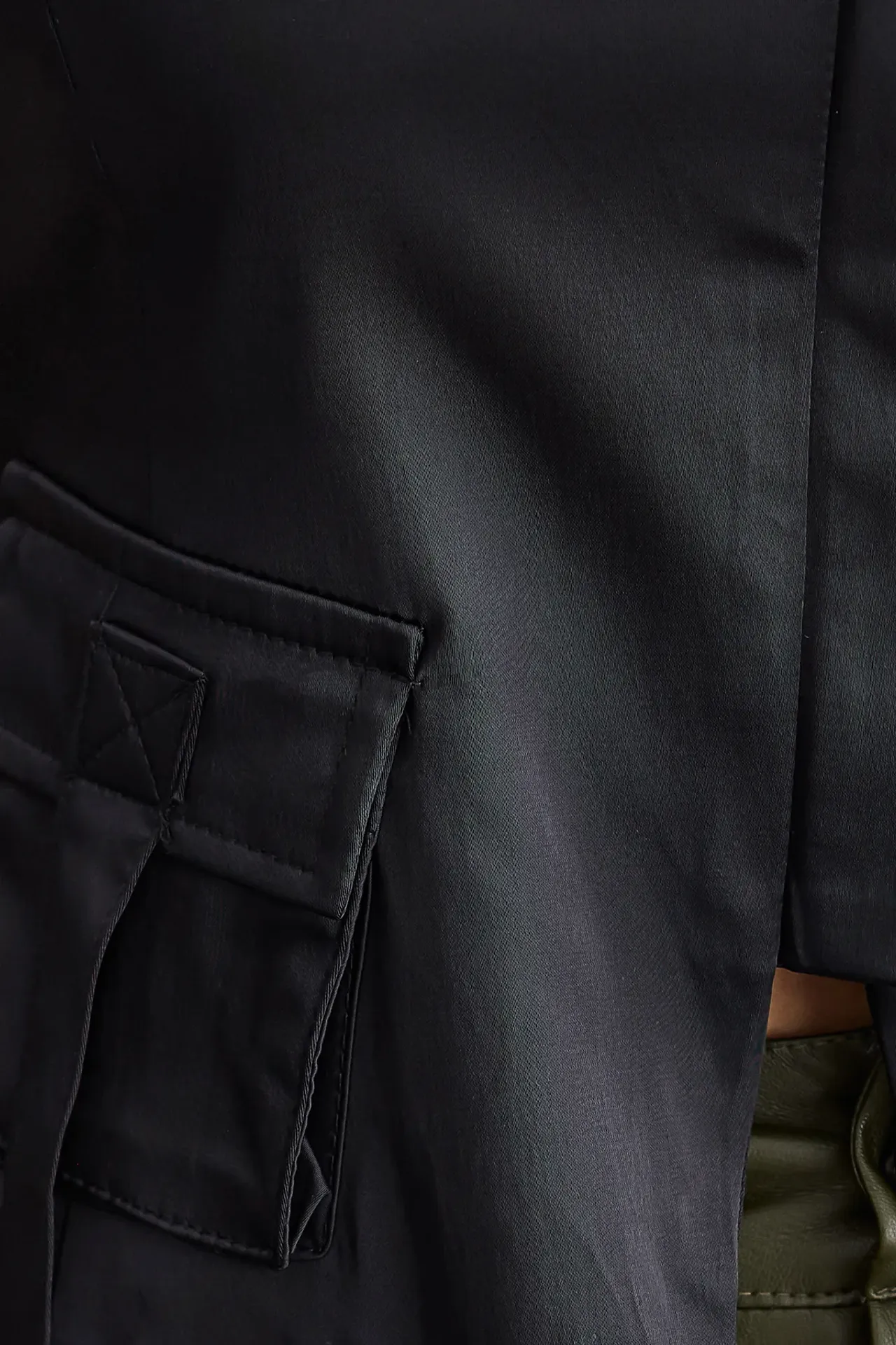 Halter-Neck Cropped Waistcoat with Pocket Detail