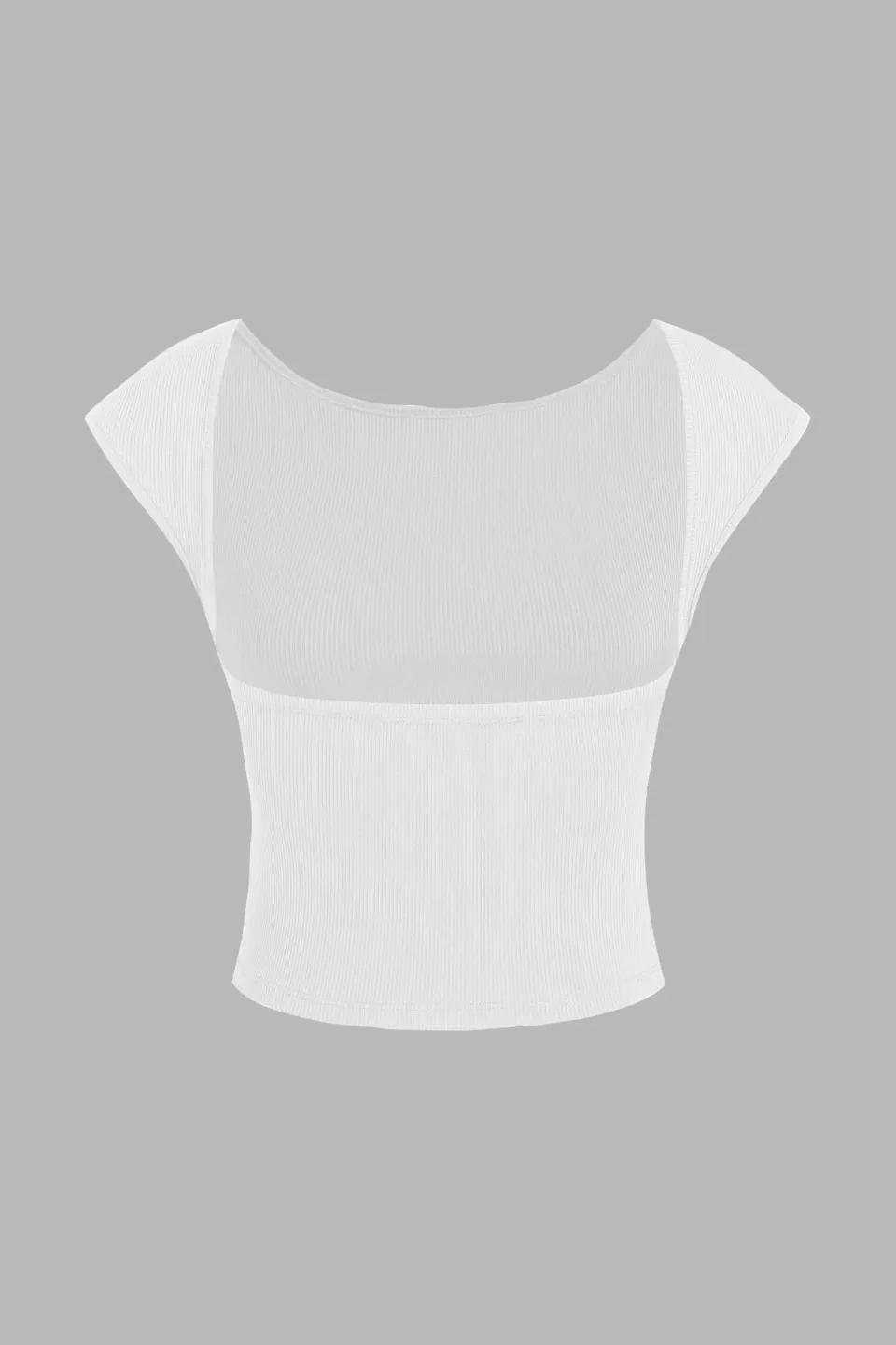 Open Back Crop Top