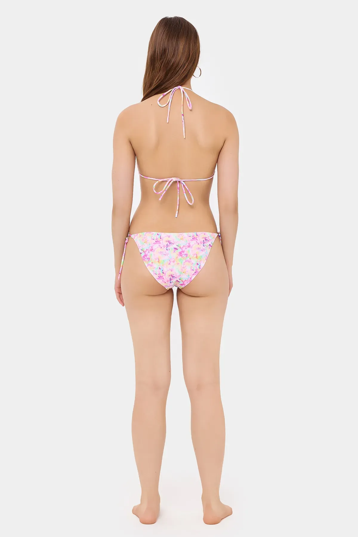 Polka Dot Triangle Bikini Set 4