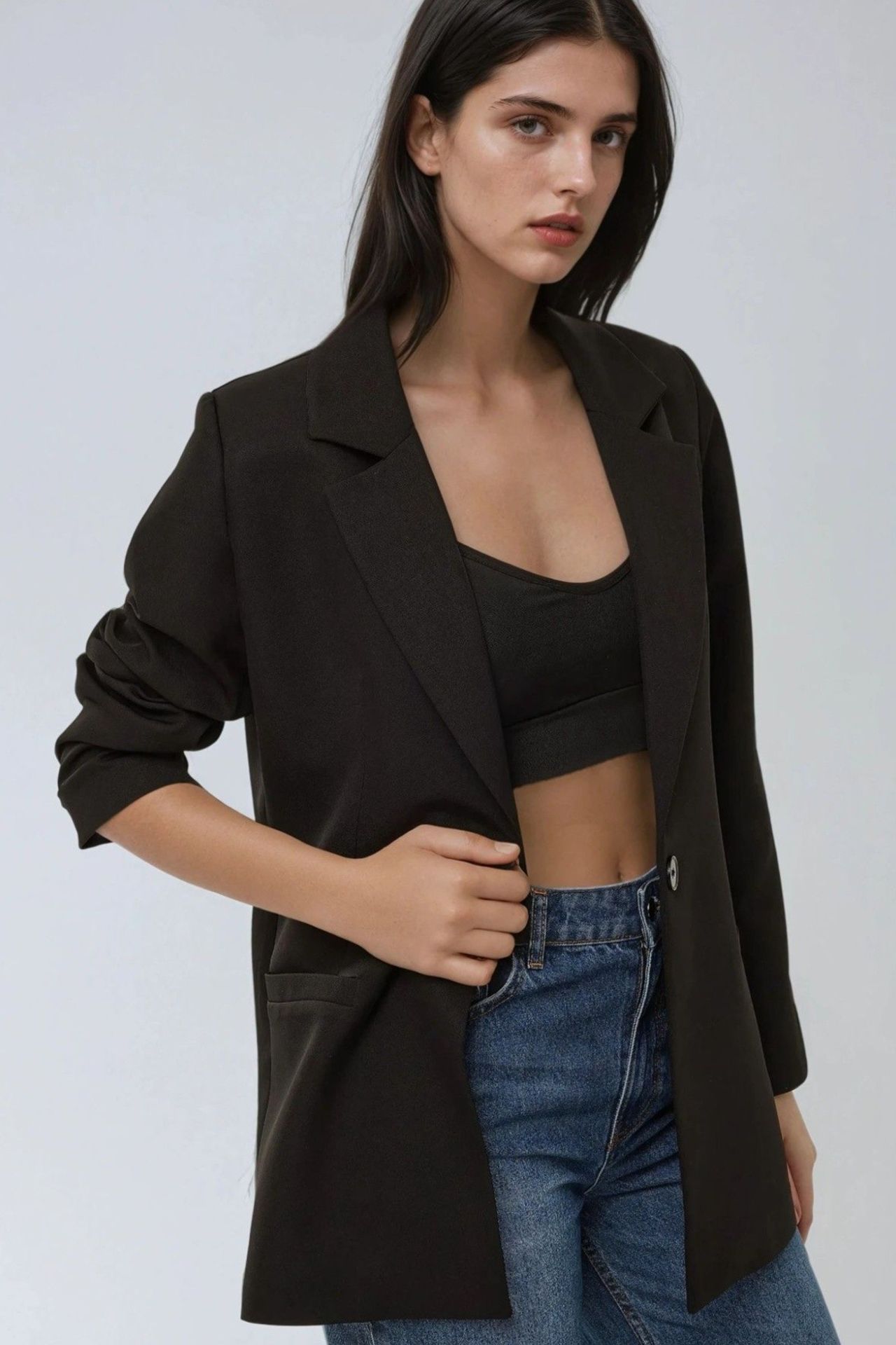 Leopard Lining Blazer Jacket 3