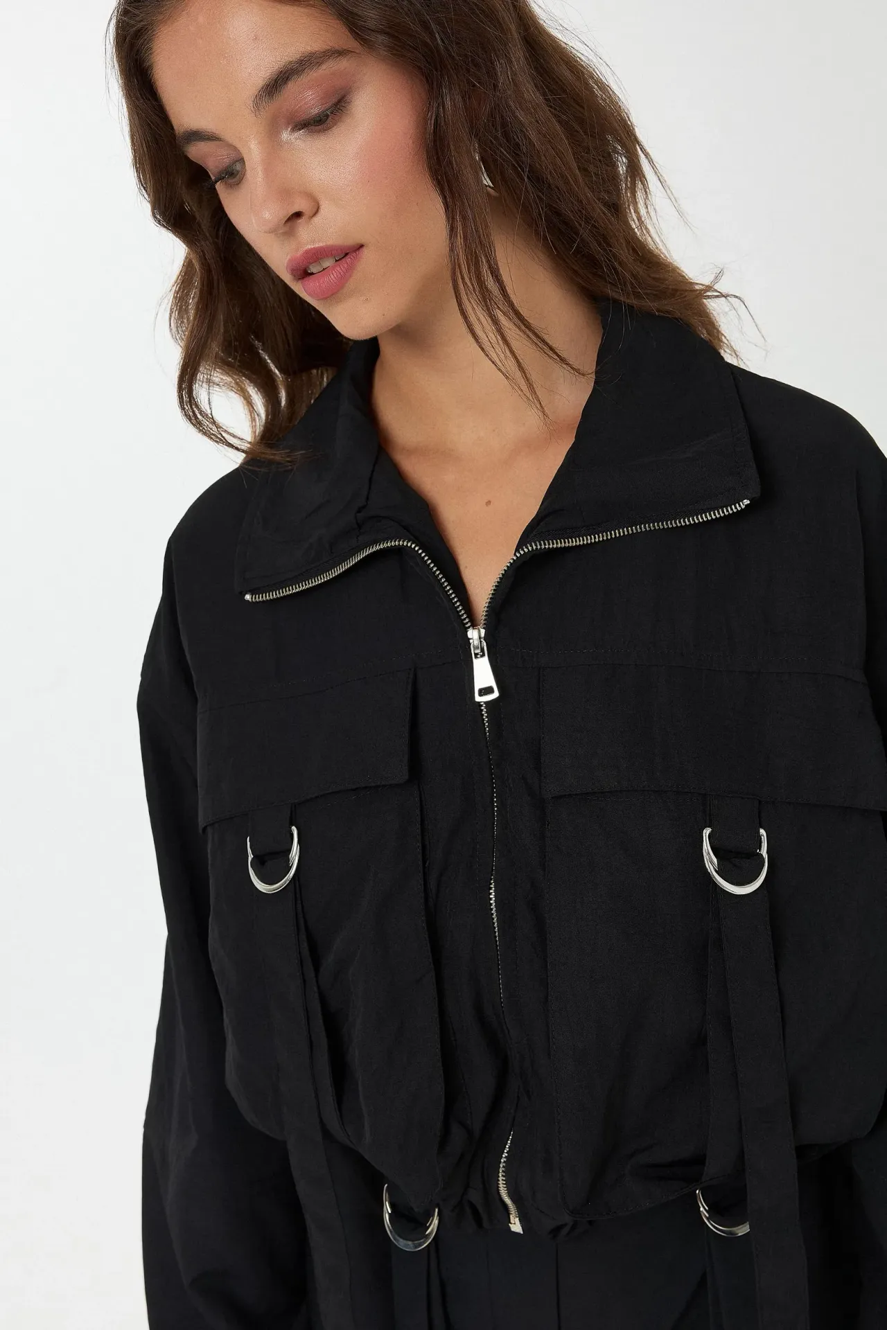 Relaxed Fit Pocket Detailed Jacket