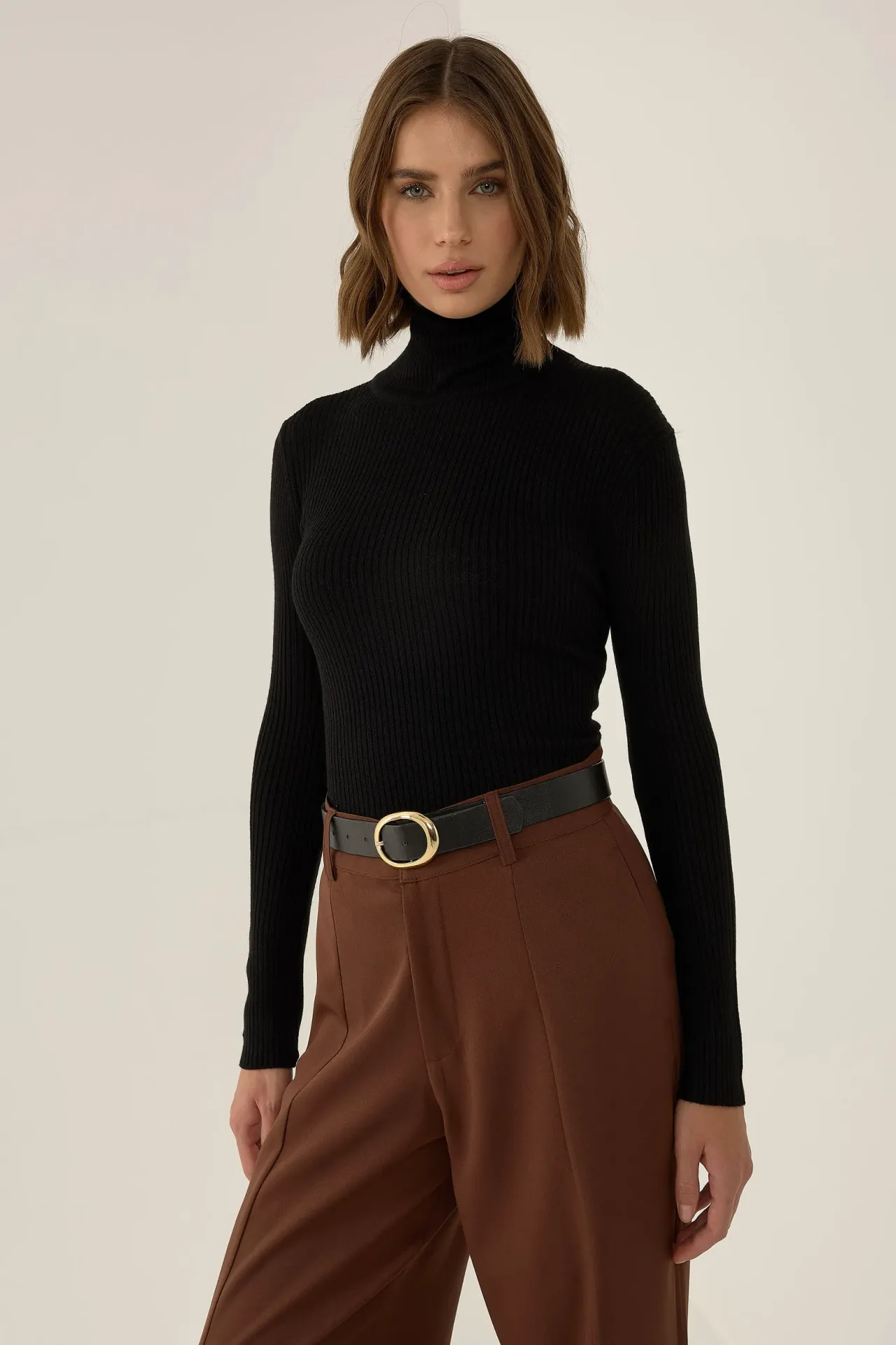 Slim Fit Turtleneck Sweater