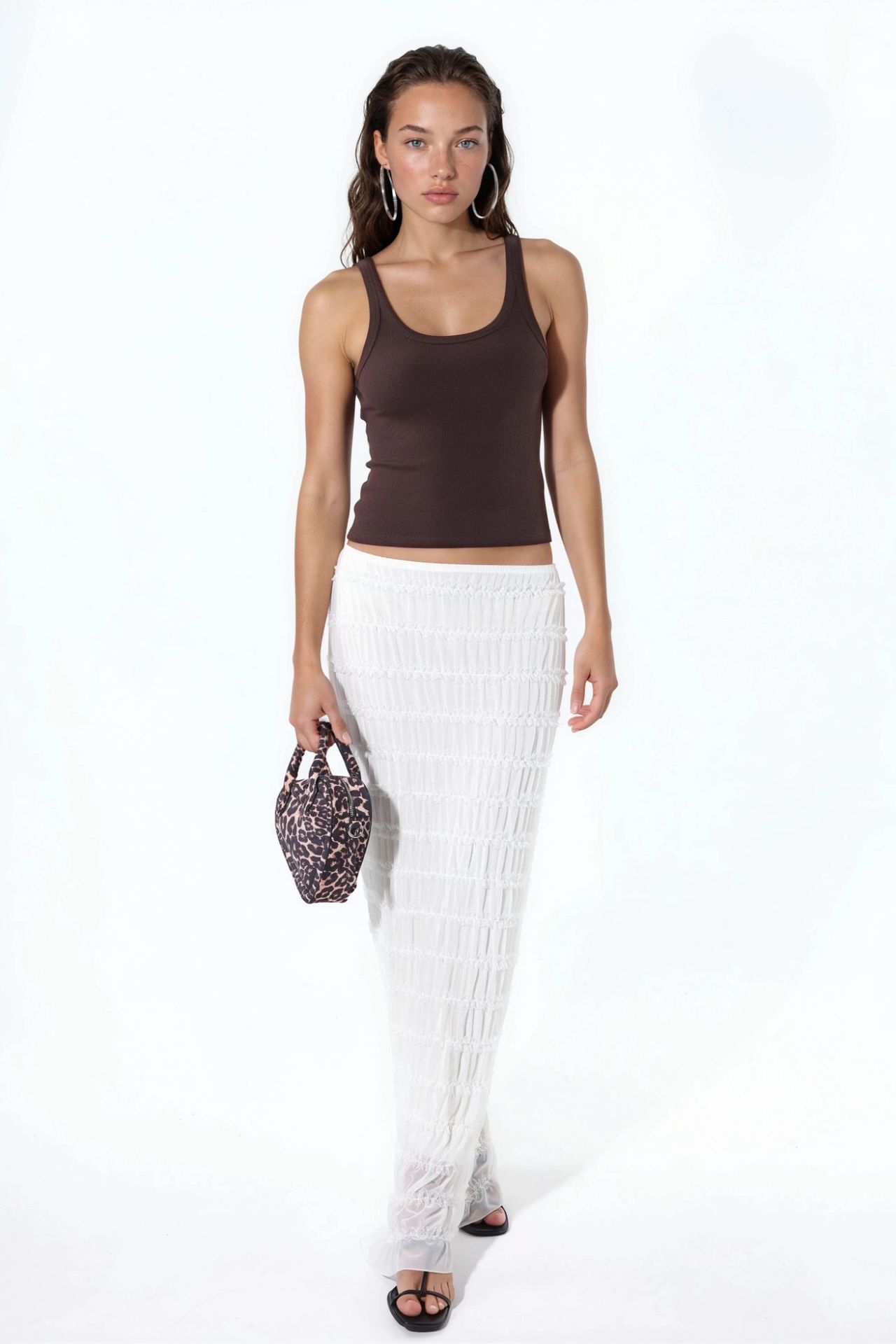 BUSEM Sleeveless Ribbed U Neck Tank Top 4
