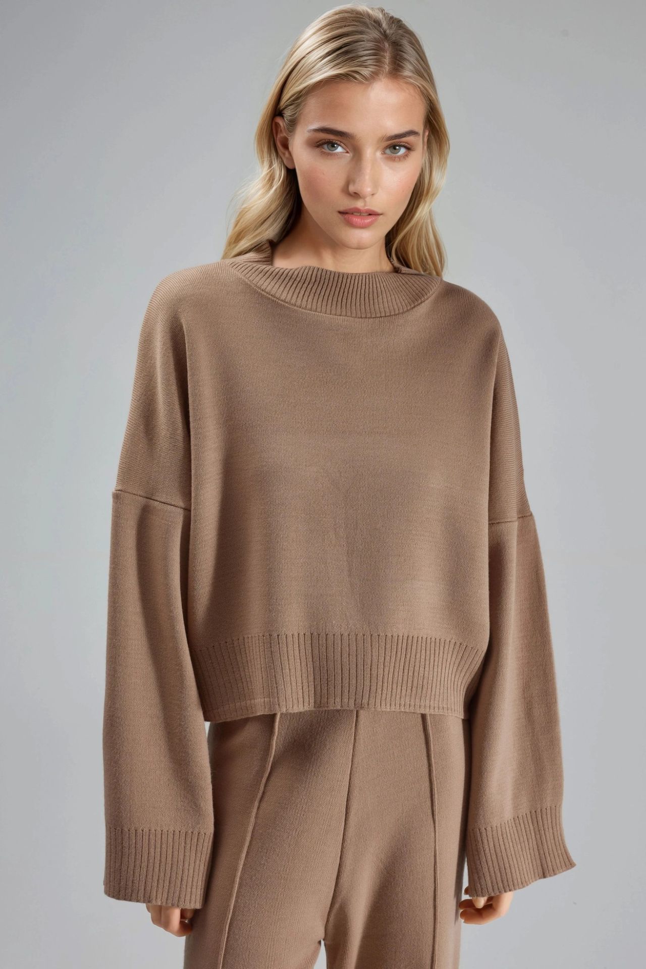 MY FASHION Loose Fit Knit Sweater 7