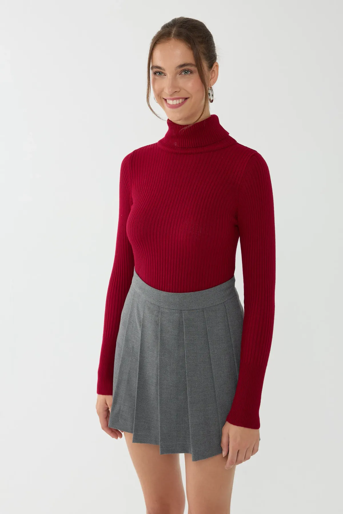 Slim Fit Turtleneck Sweater 2