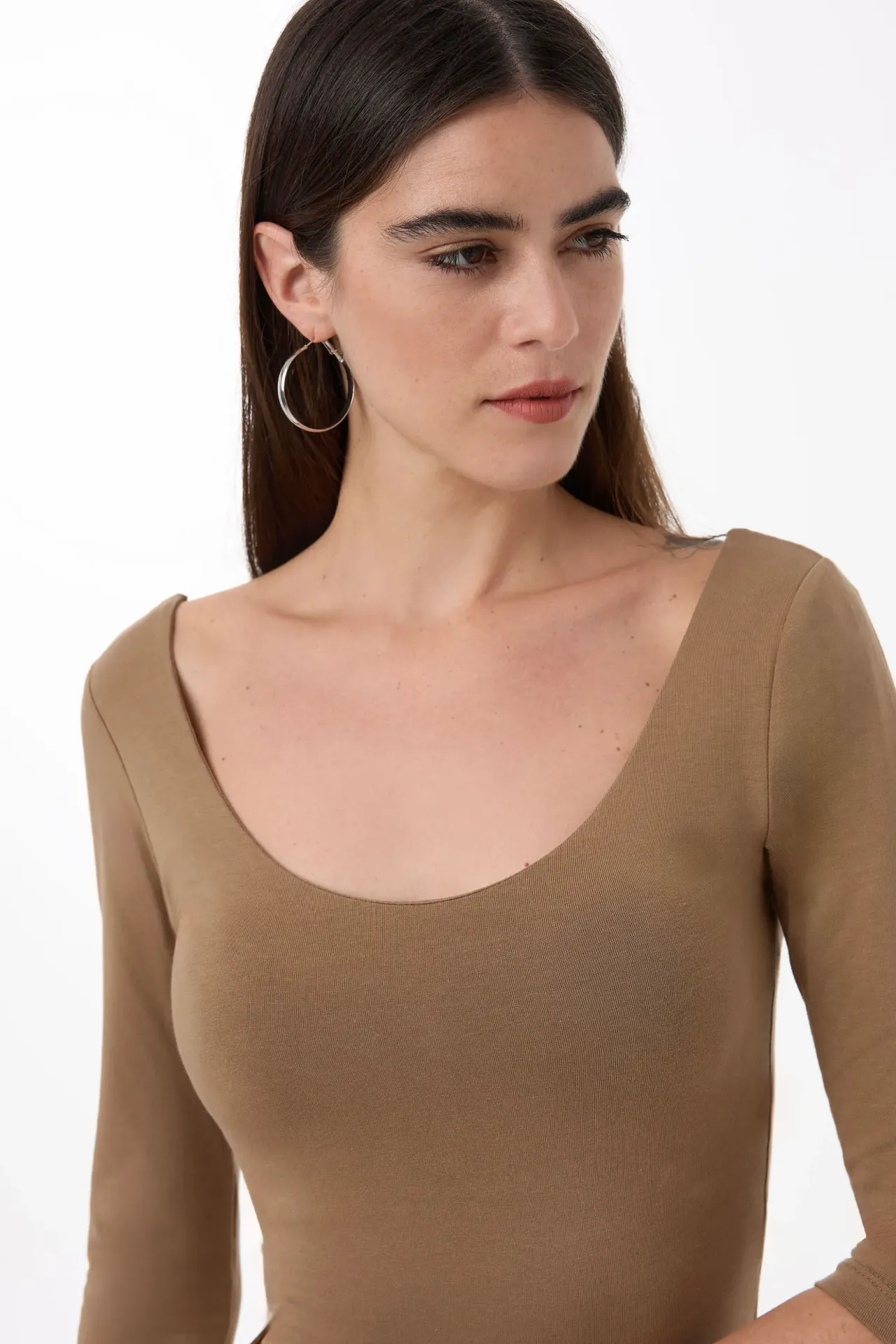 Pool Collar Basic Blouse