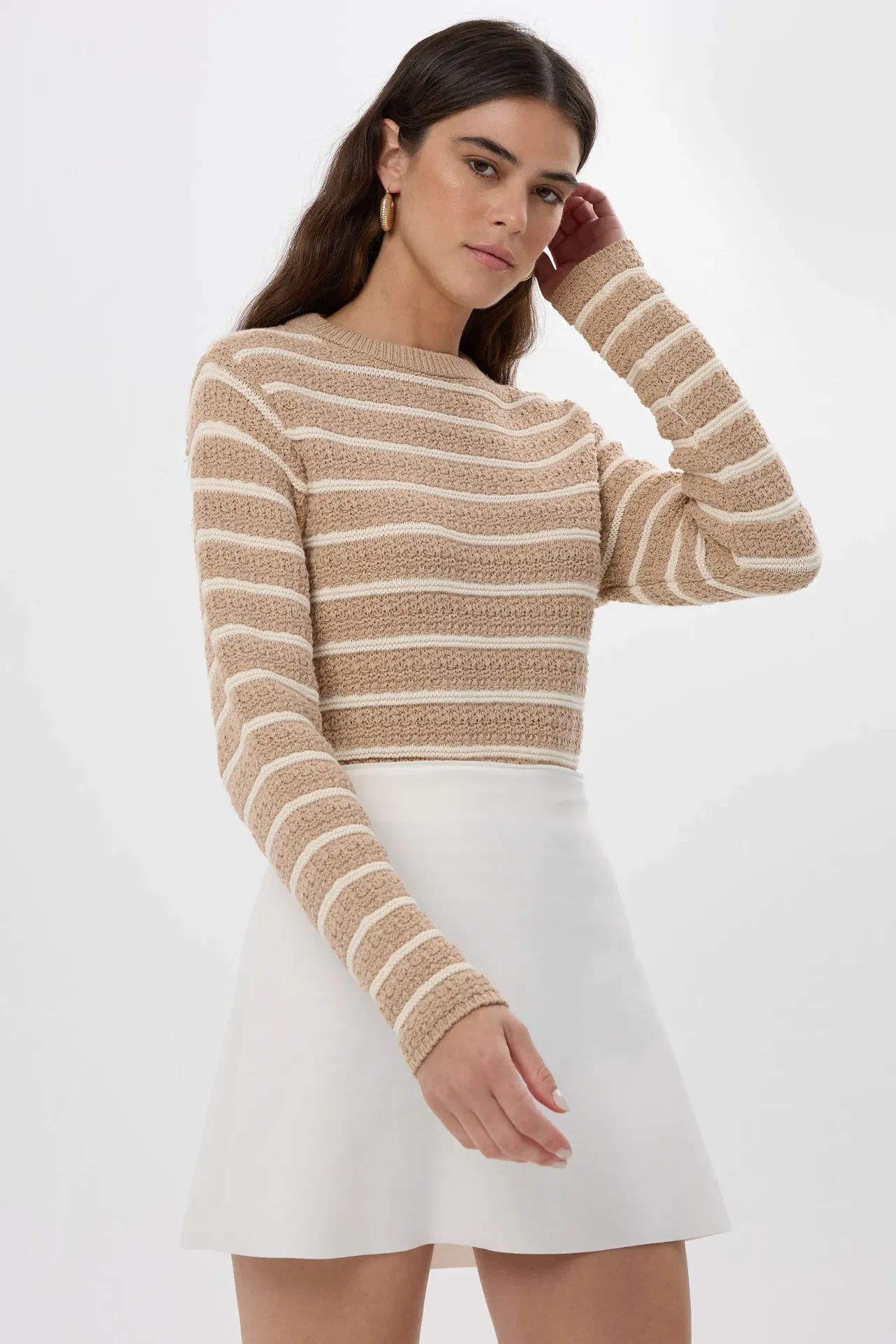Striped Knitted Sweater