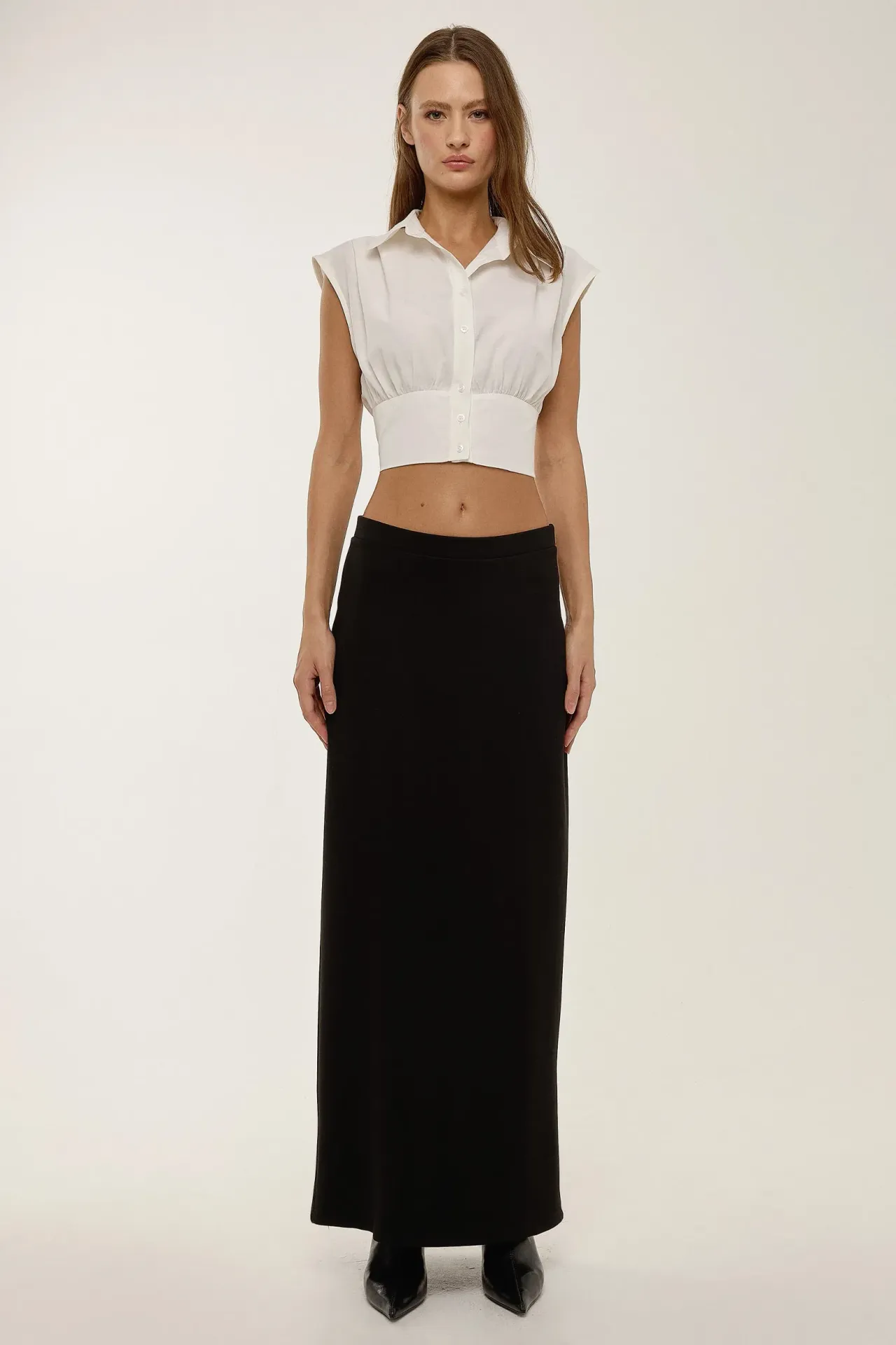 High Waist Maxi Skirt