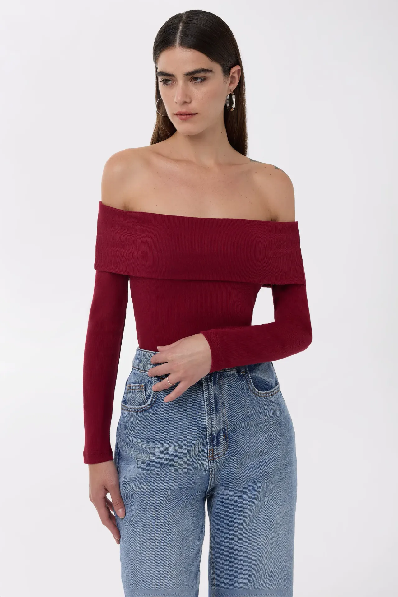 Off Shoulder  Blouse