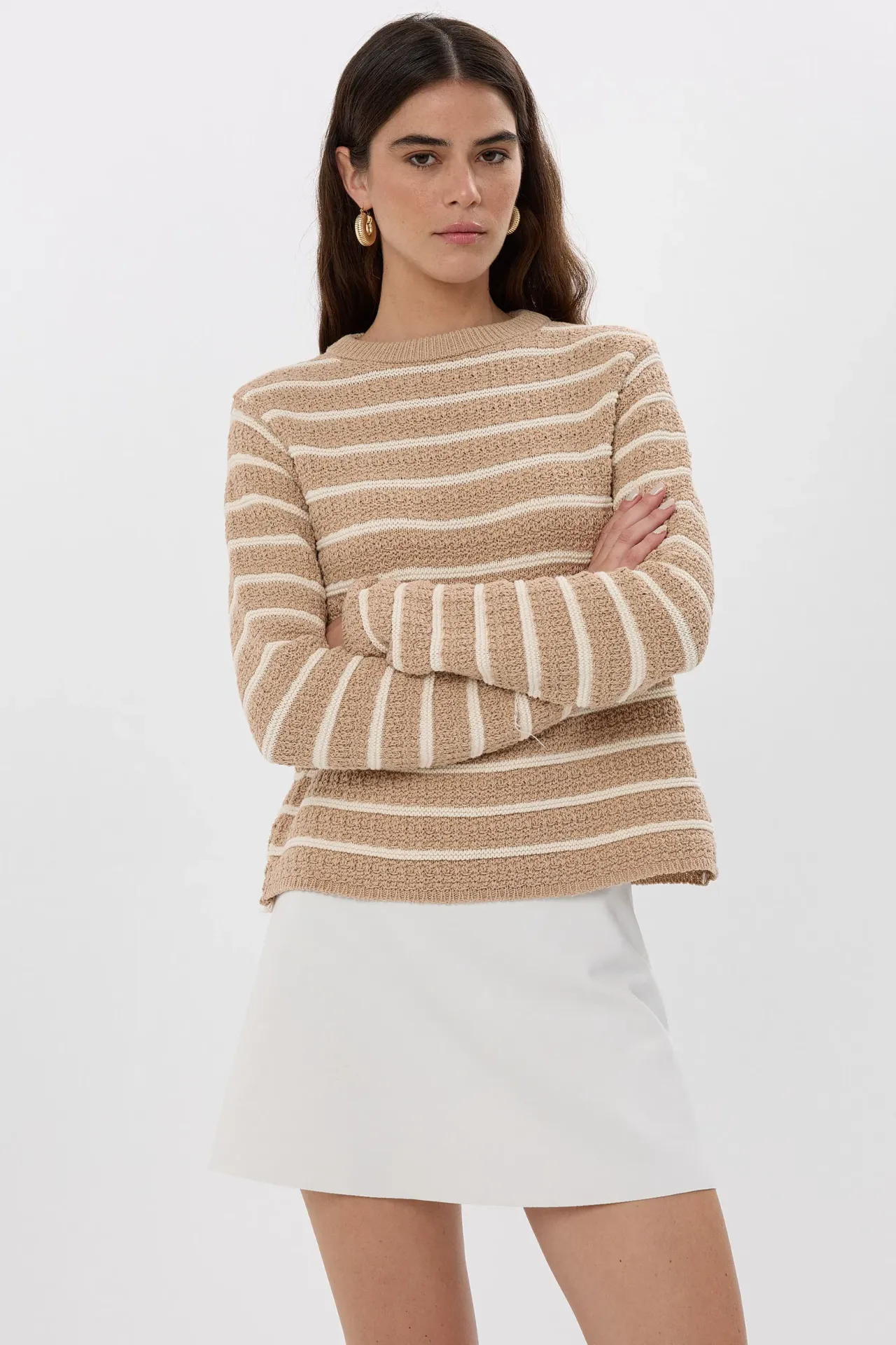 Striped Knitted Sweater