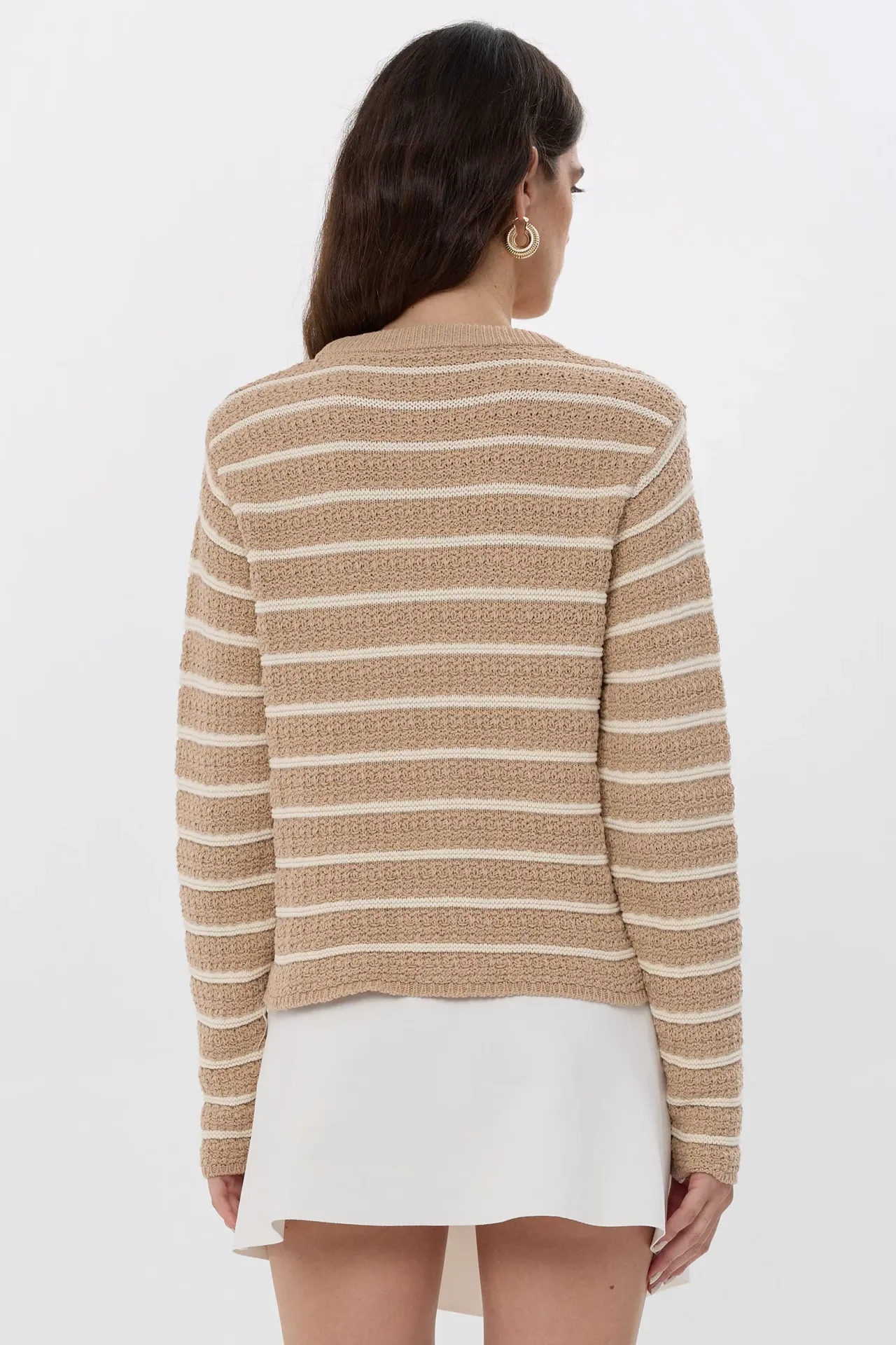 Striped Knitted Sweater