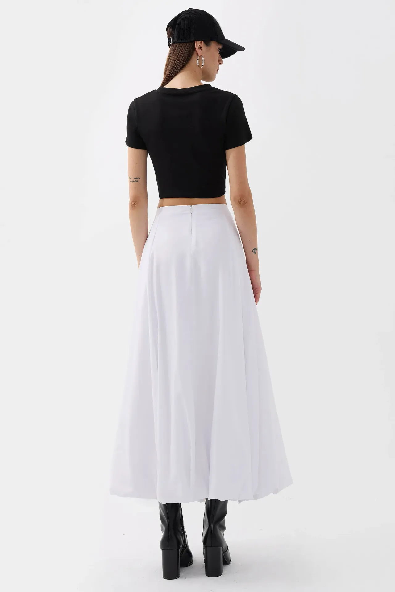 Balloon Maxi Skirt