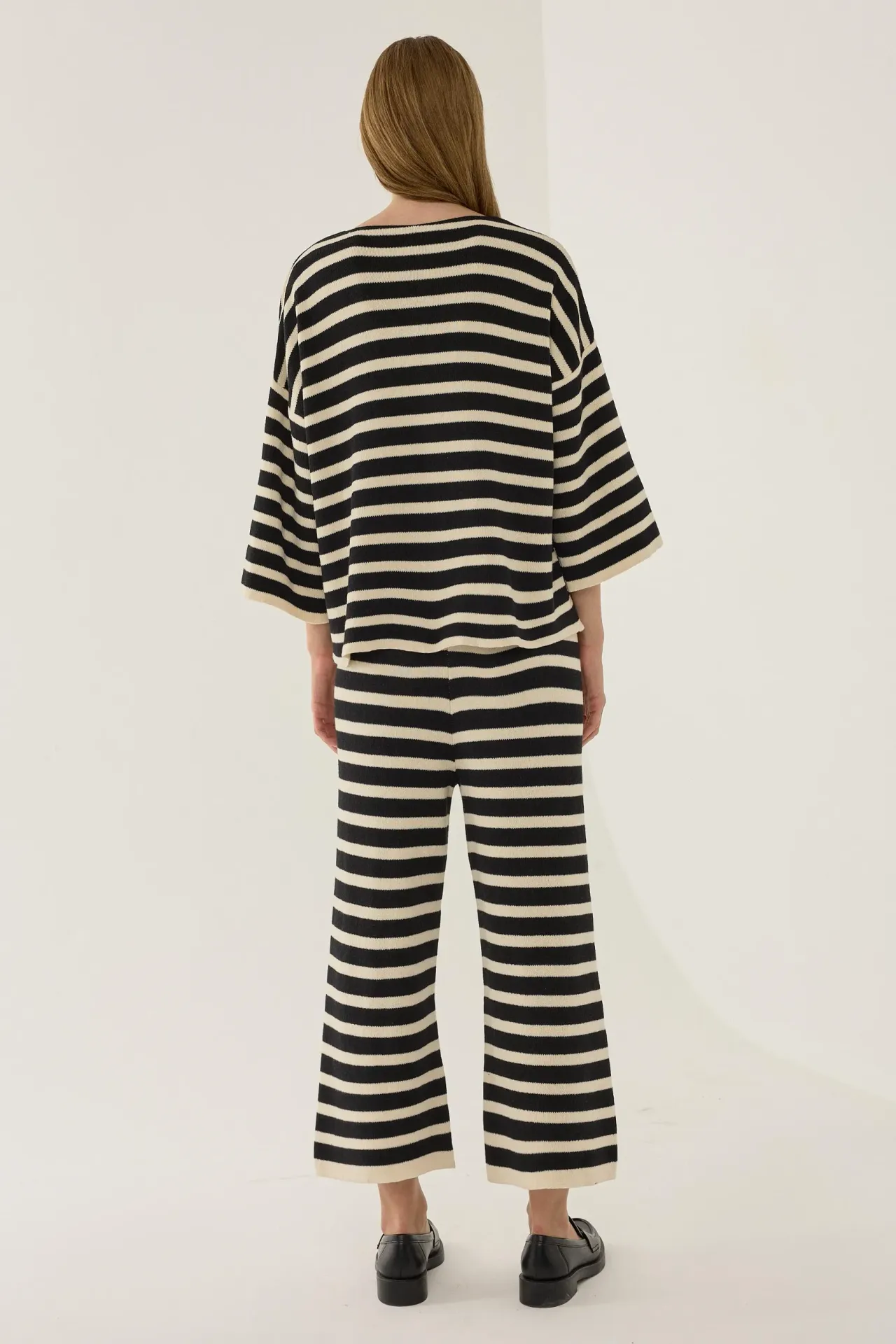 Striped Knit Co-Ords Set