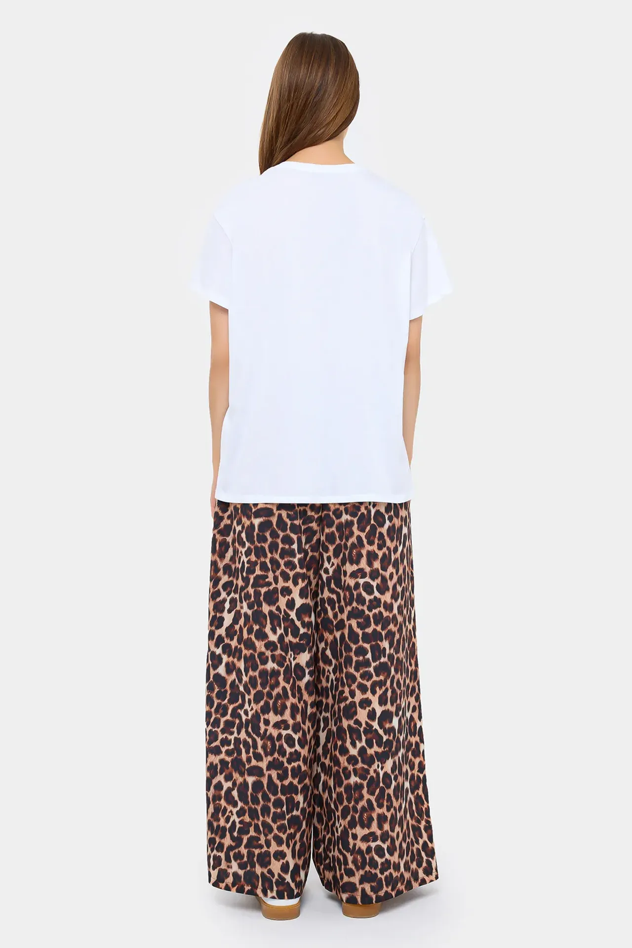 Oversized Printed Cotton T-Shirt