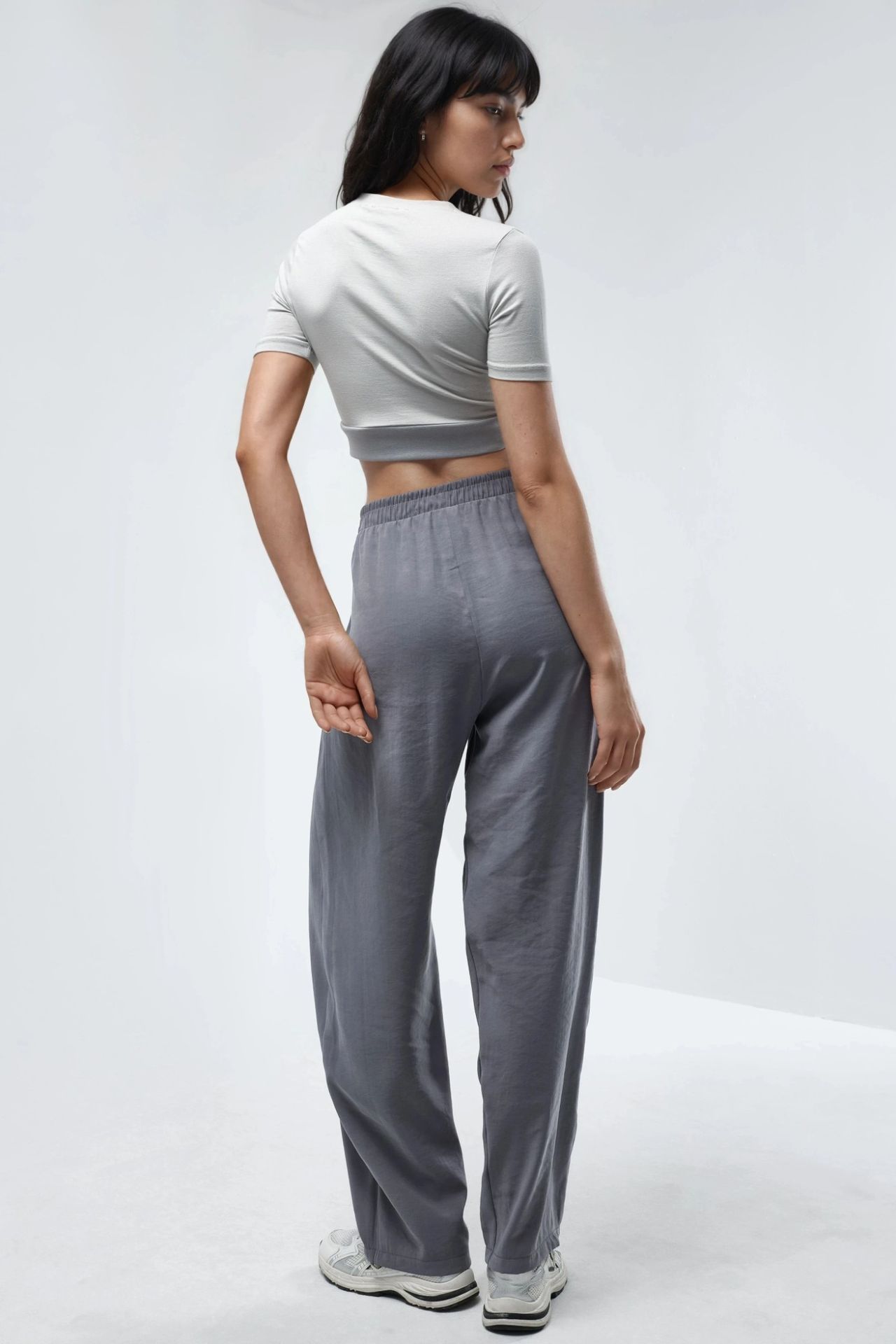 BUSEM Wide Leg Pleated Pants 6