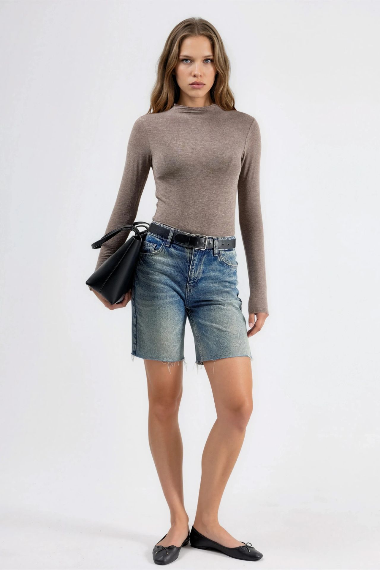 BUSEM Long Sleeve Slim Fit Blouse 4