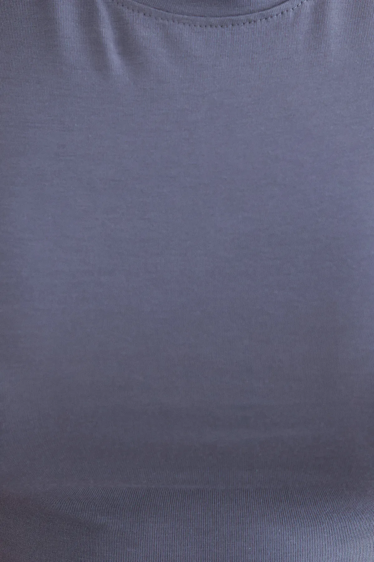 Crew Neck Basic Crop top 5