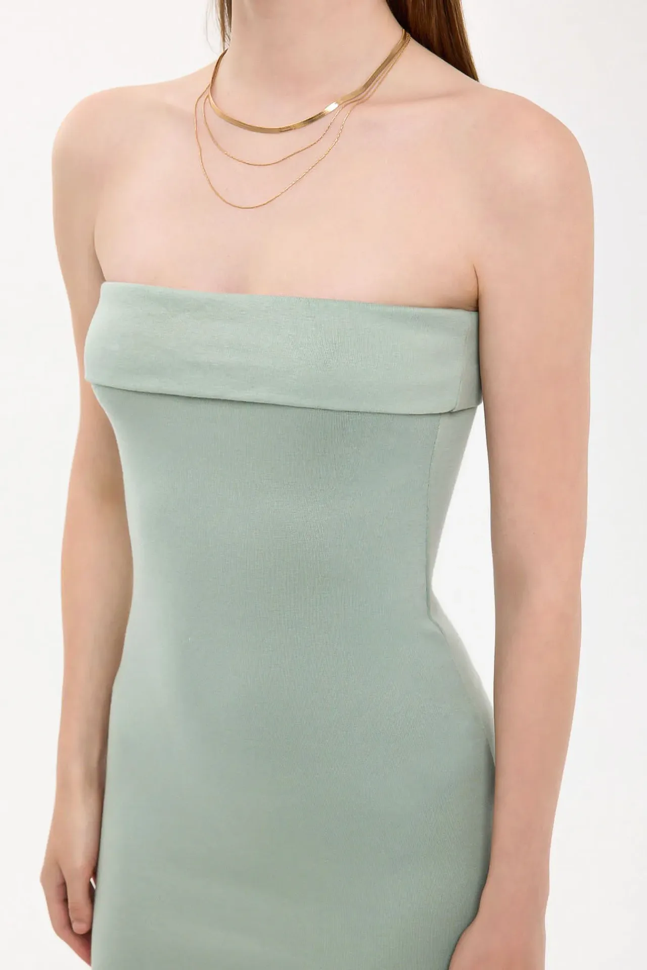 Strapless Bodycon Mini Dress