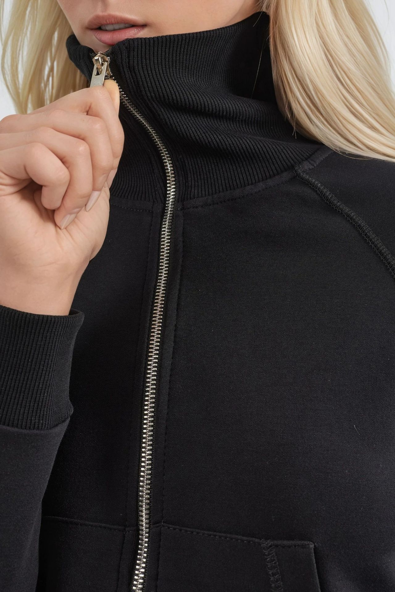 BUSEM Zippered Cotton Jacket with Pockets 6
