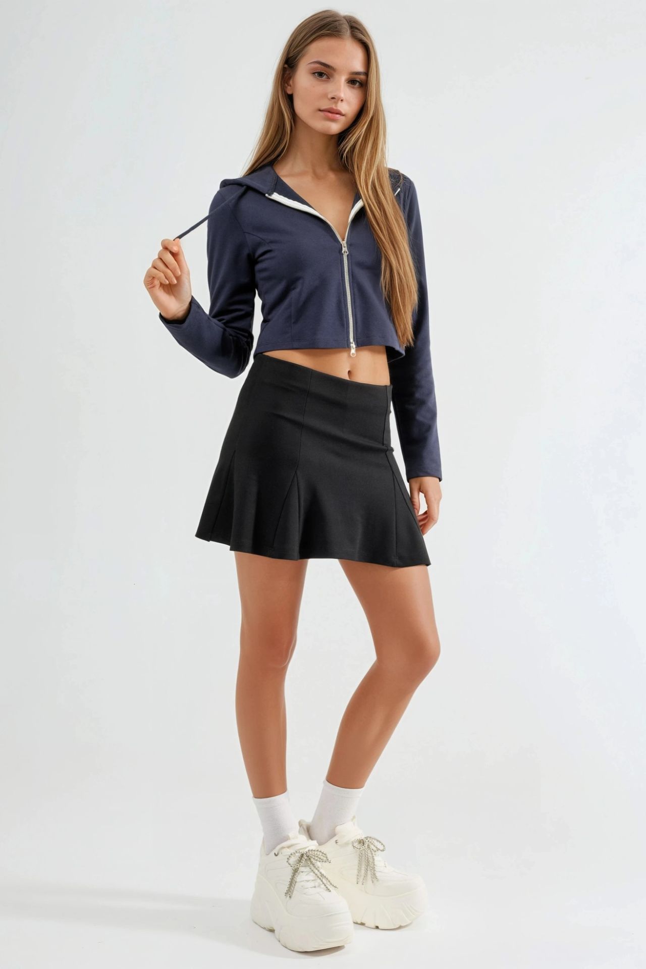 BUSEM Pleated Mini Skorts 3