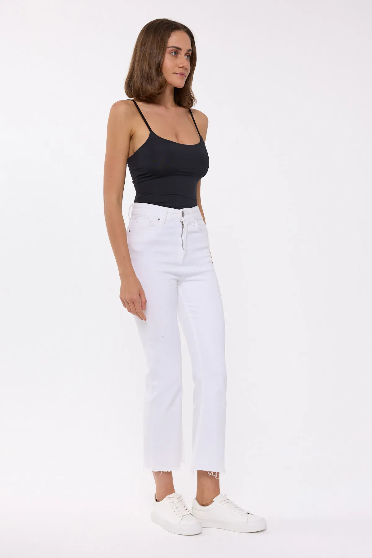 Basic Woven Spaghetti-Strap Body 3
