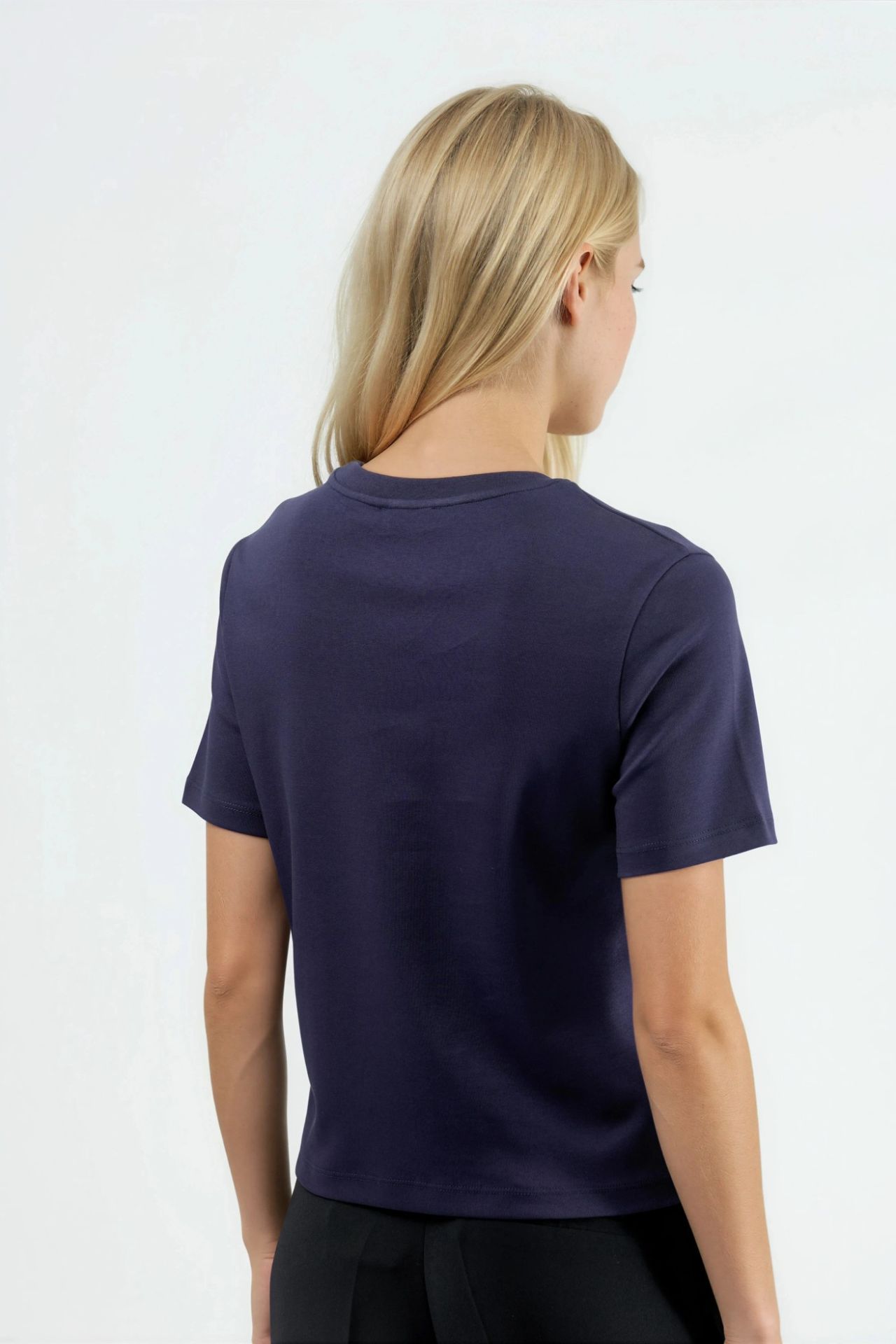BUSEM Crew Neck Cotton T-Shirt 3