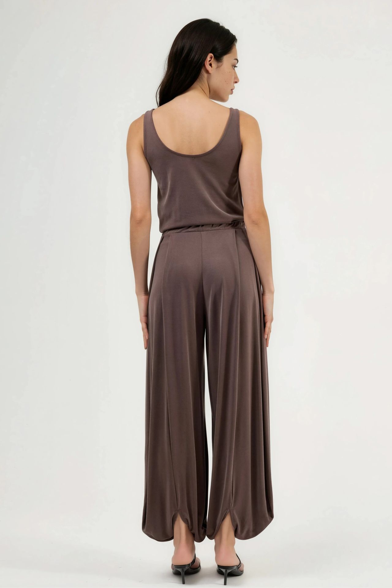 BUSEM Pleated Modal Jumpsuit