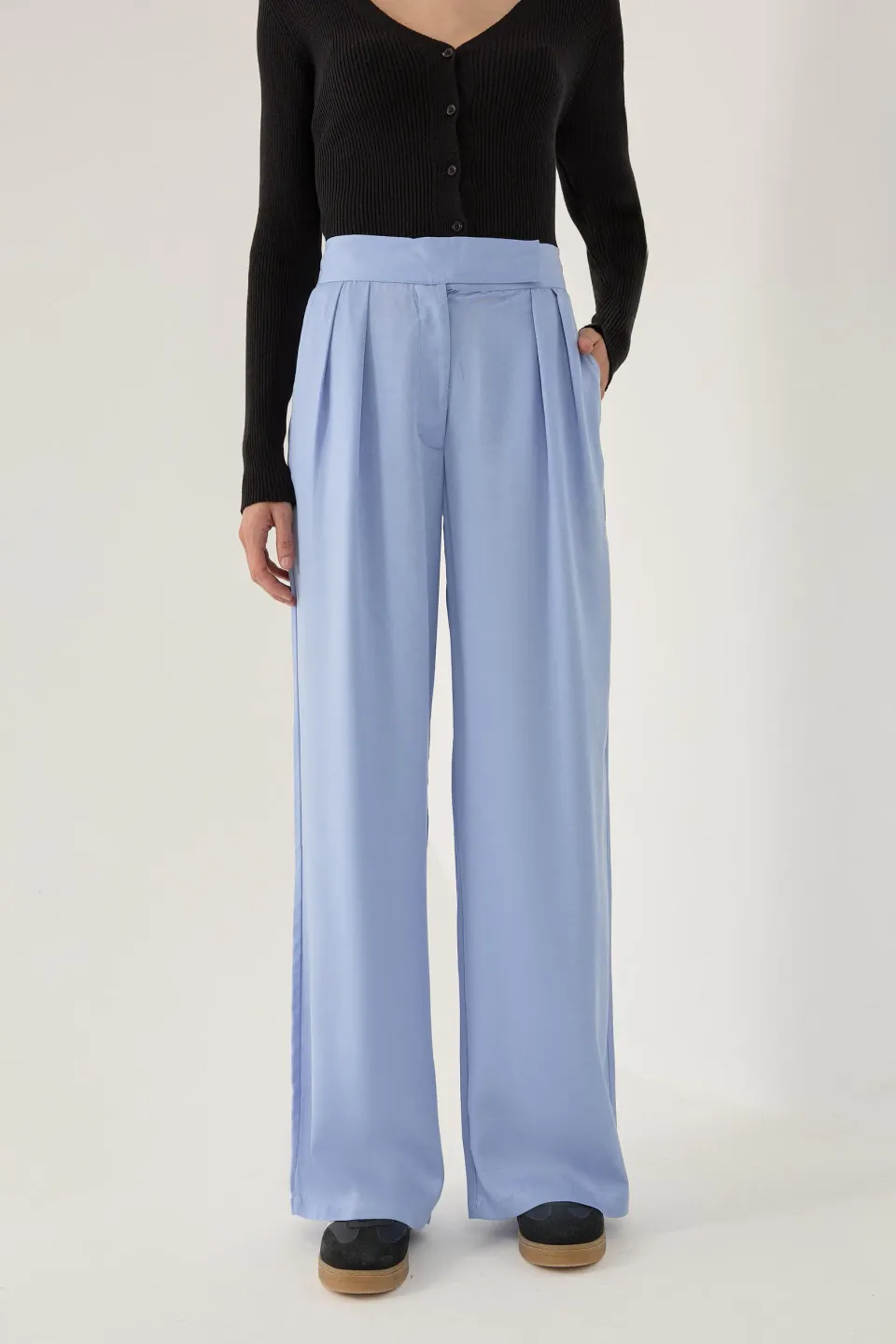 Pleated Pants